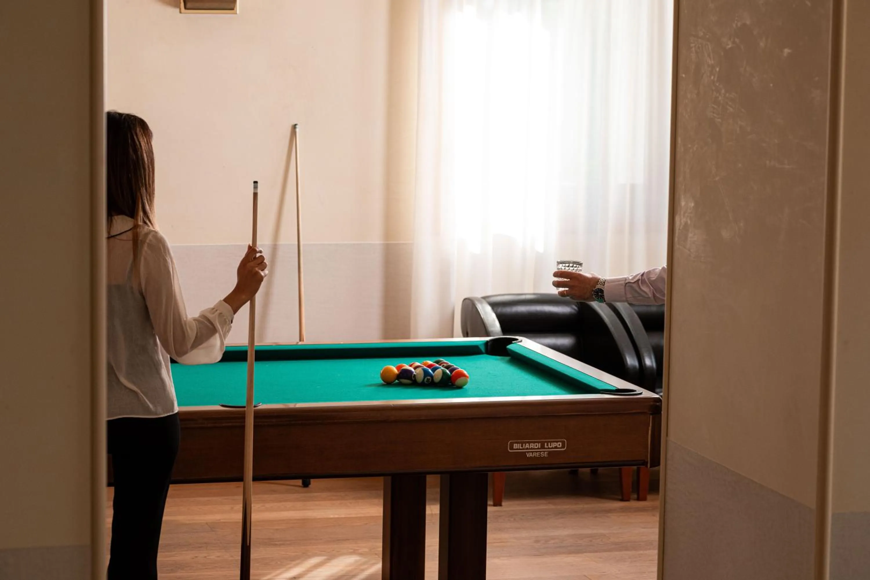 Billiard in Phi Hotel Astoria