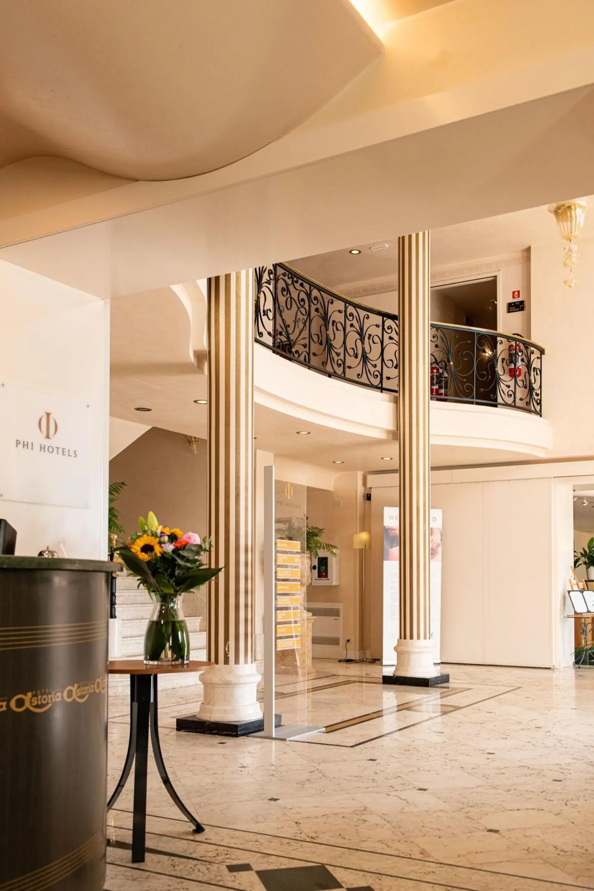 Lobby or reception in Phi Hotel Astoria Lobby or reception in Phi Hotel Astoria