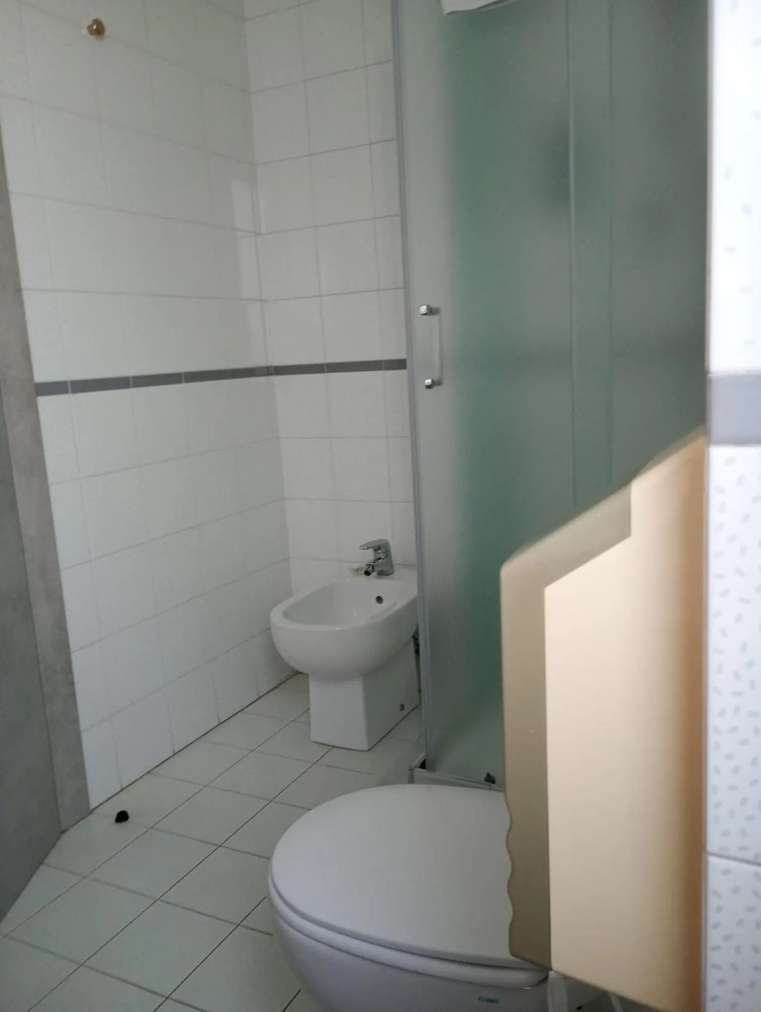 Shower in Hotel Des Alpes