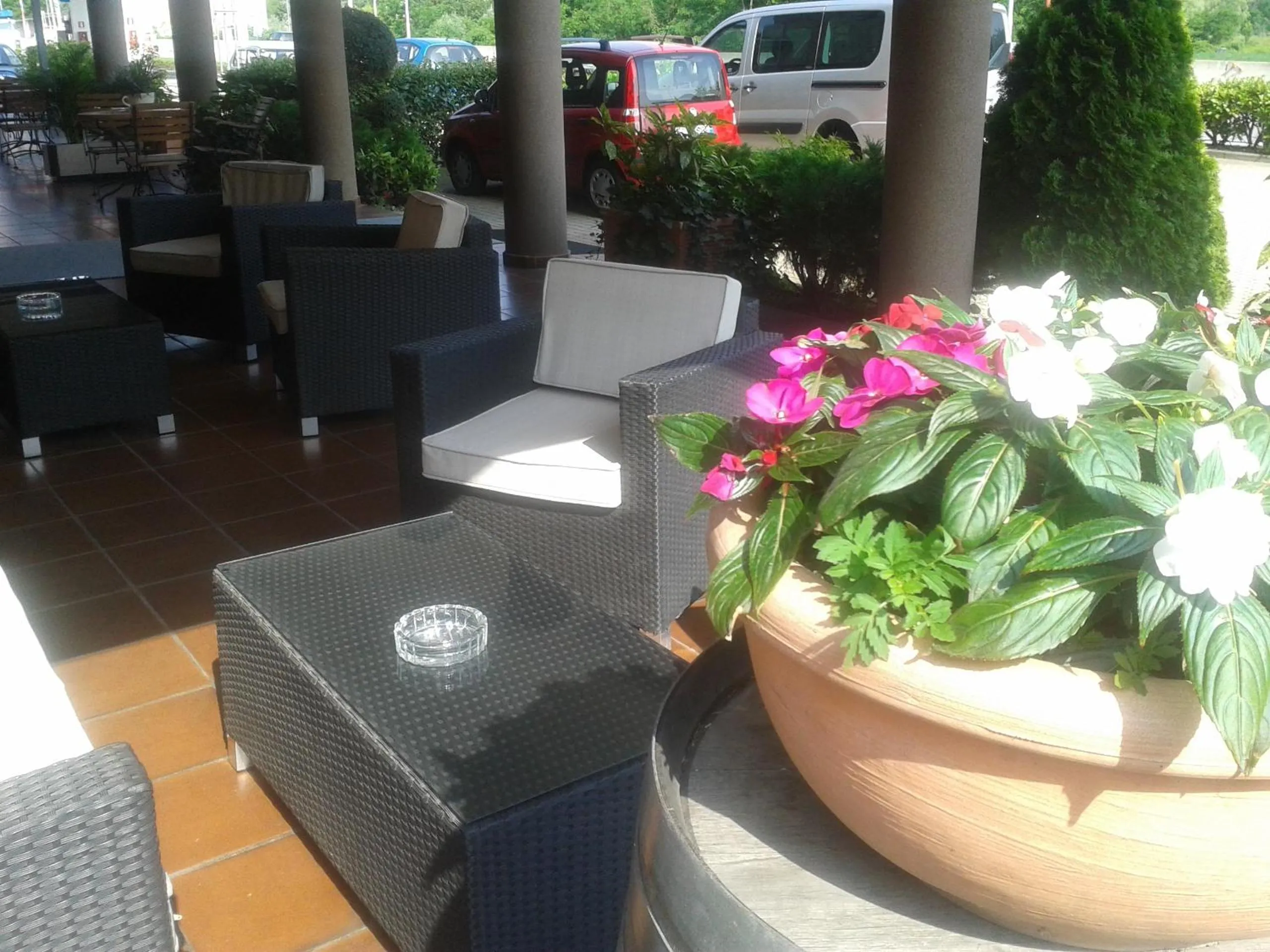 Facade/entrance in Hotel Des Alpes