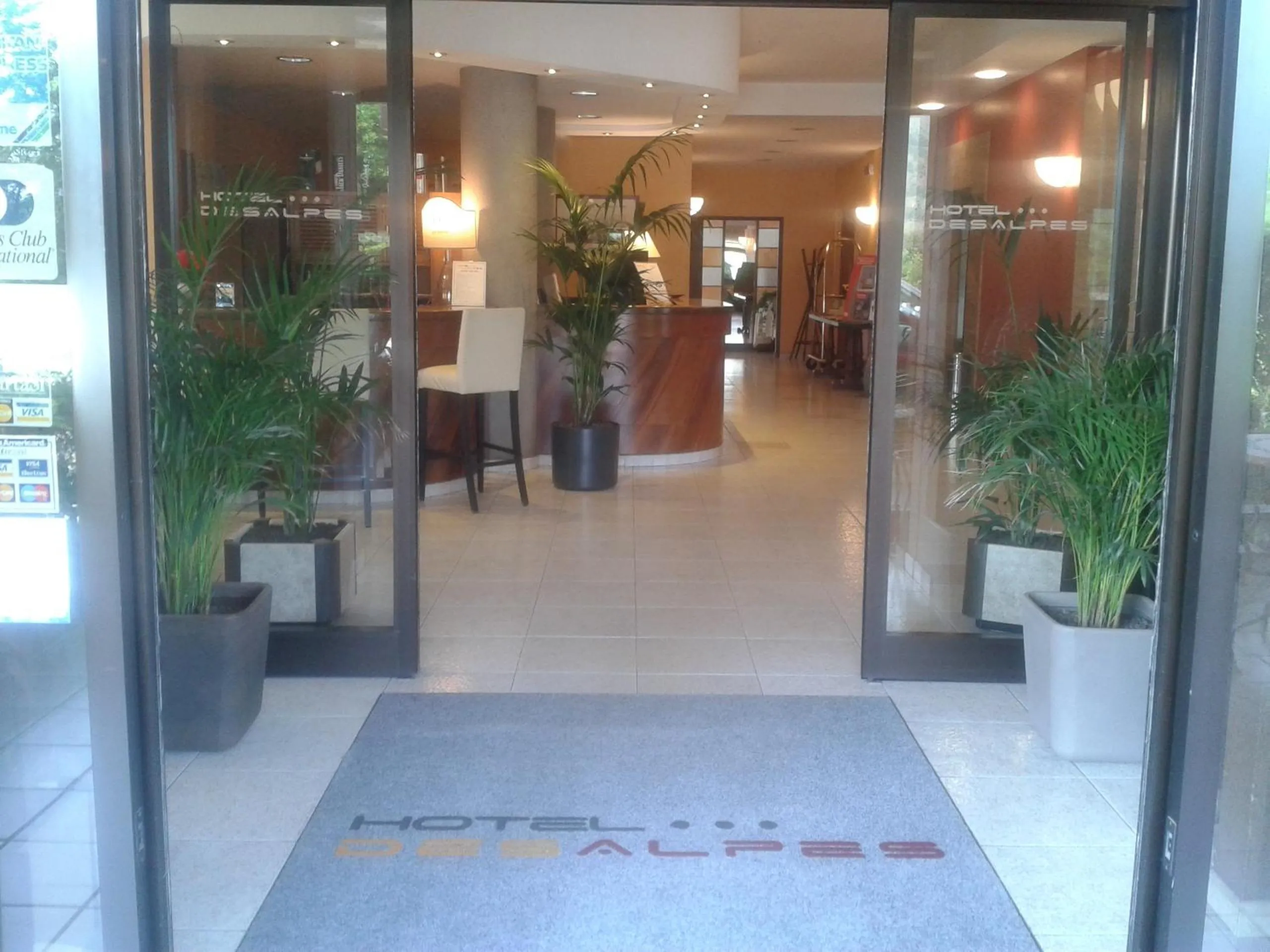 Facade/entrance in Hotel Des Alpes