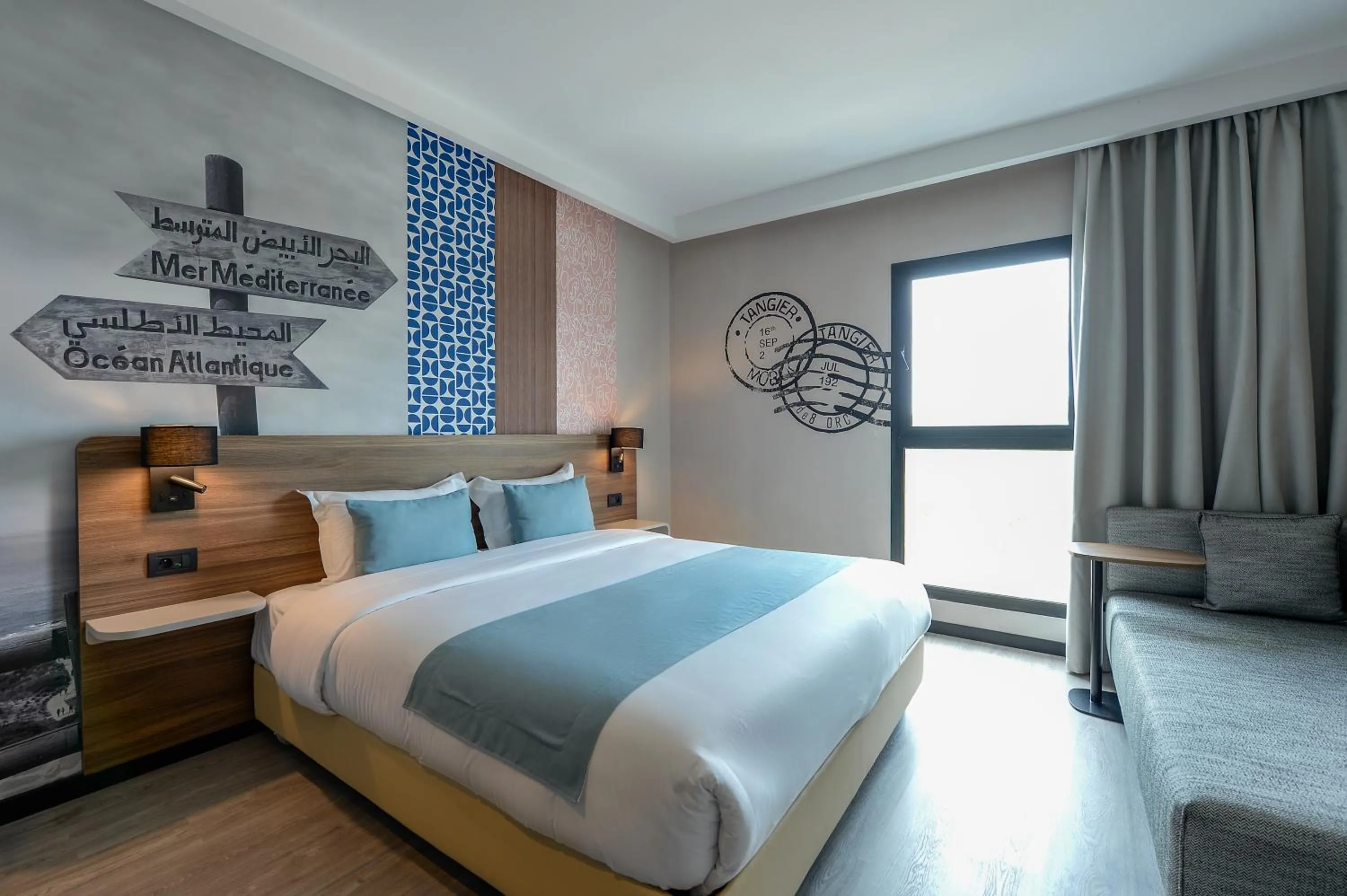 Bedroom, Bed in Occidental Tanger