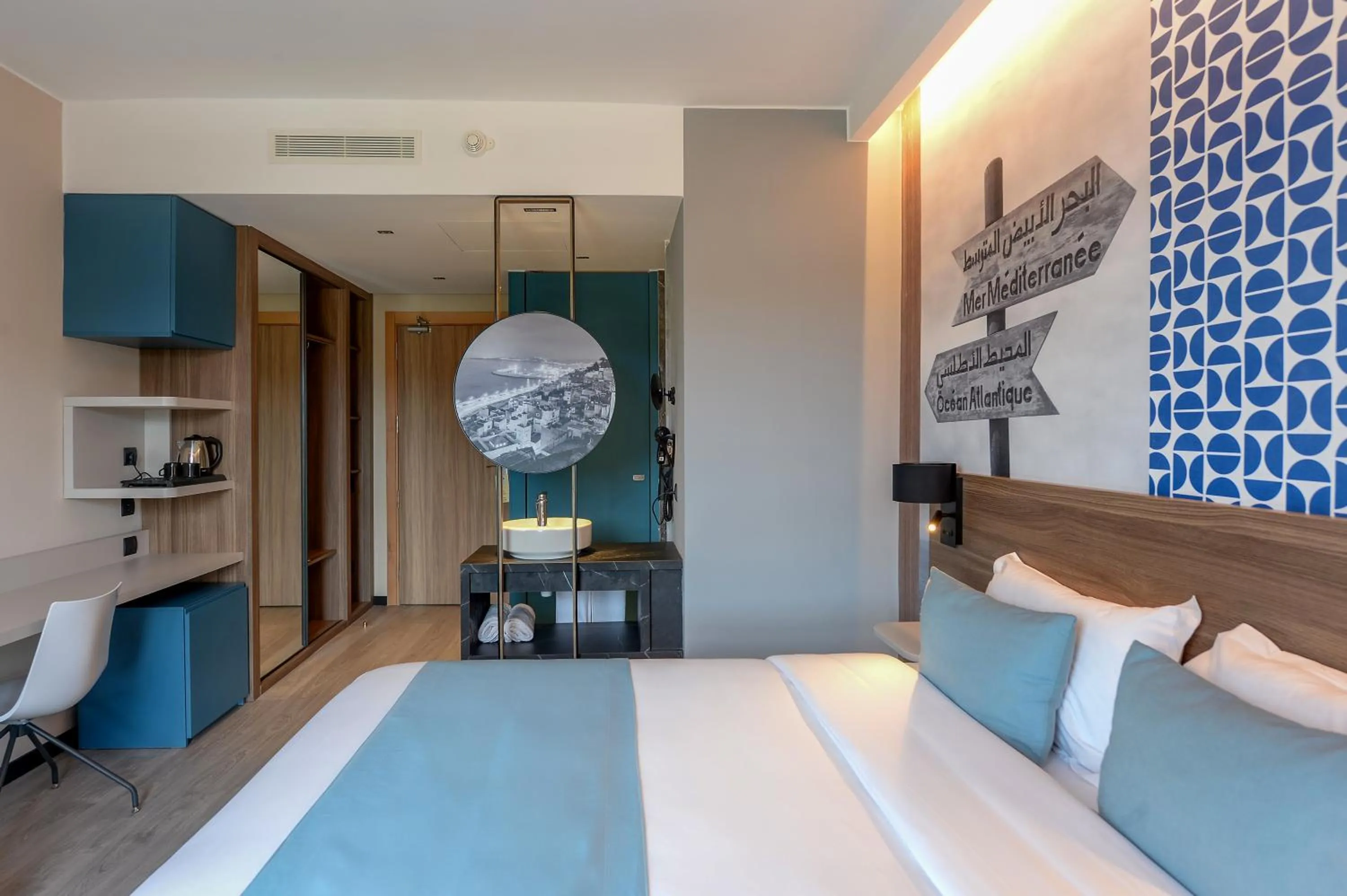 Bed in Occidental Tanger