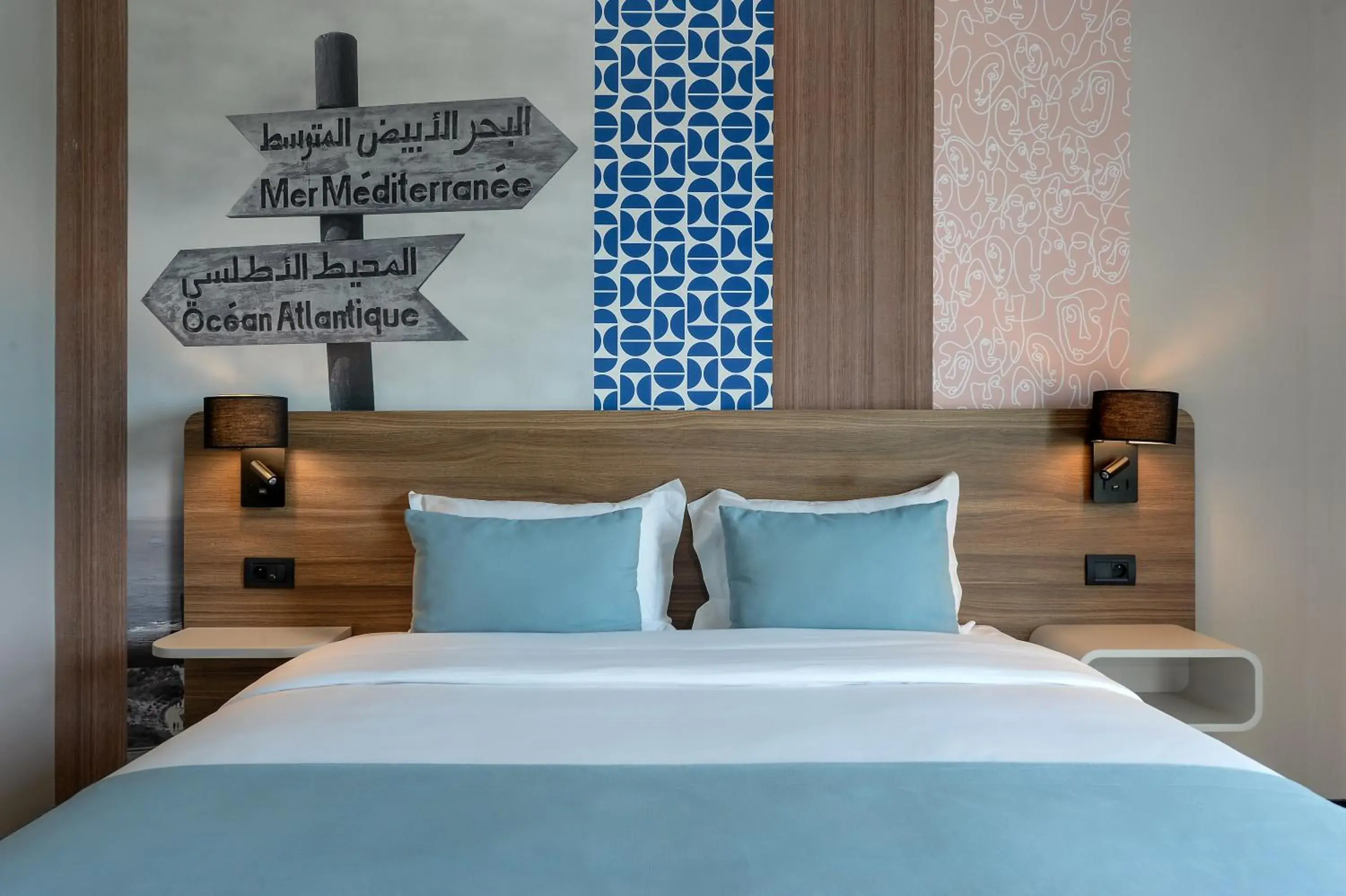 Bed in Occidental Tanger Bed in Occidental Tanger