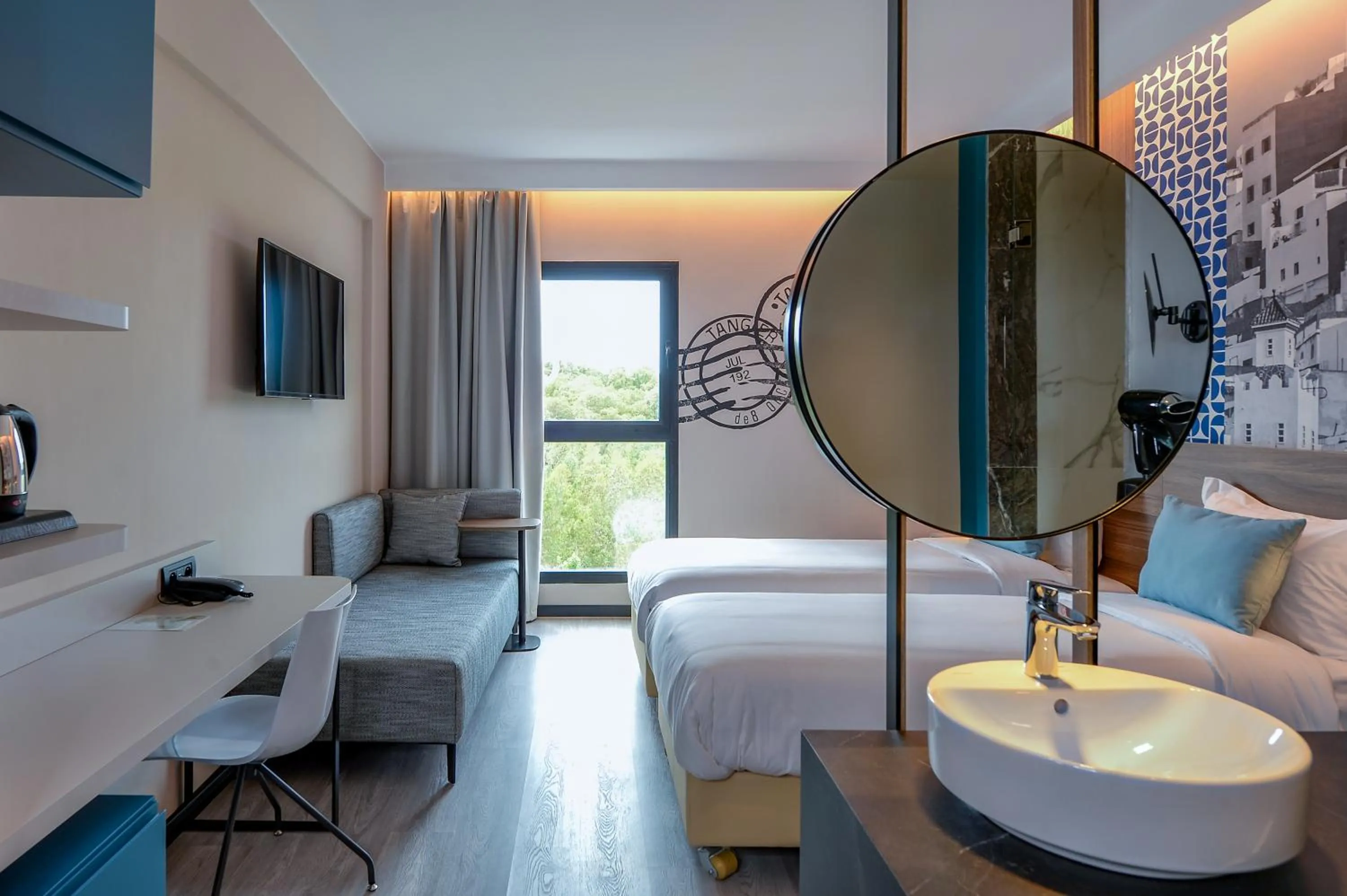 Bedroom, Bed in Occidental Tanger