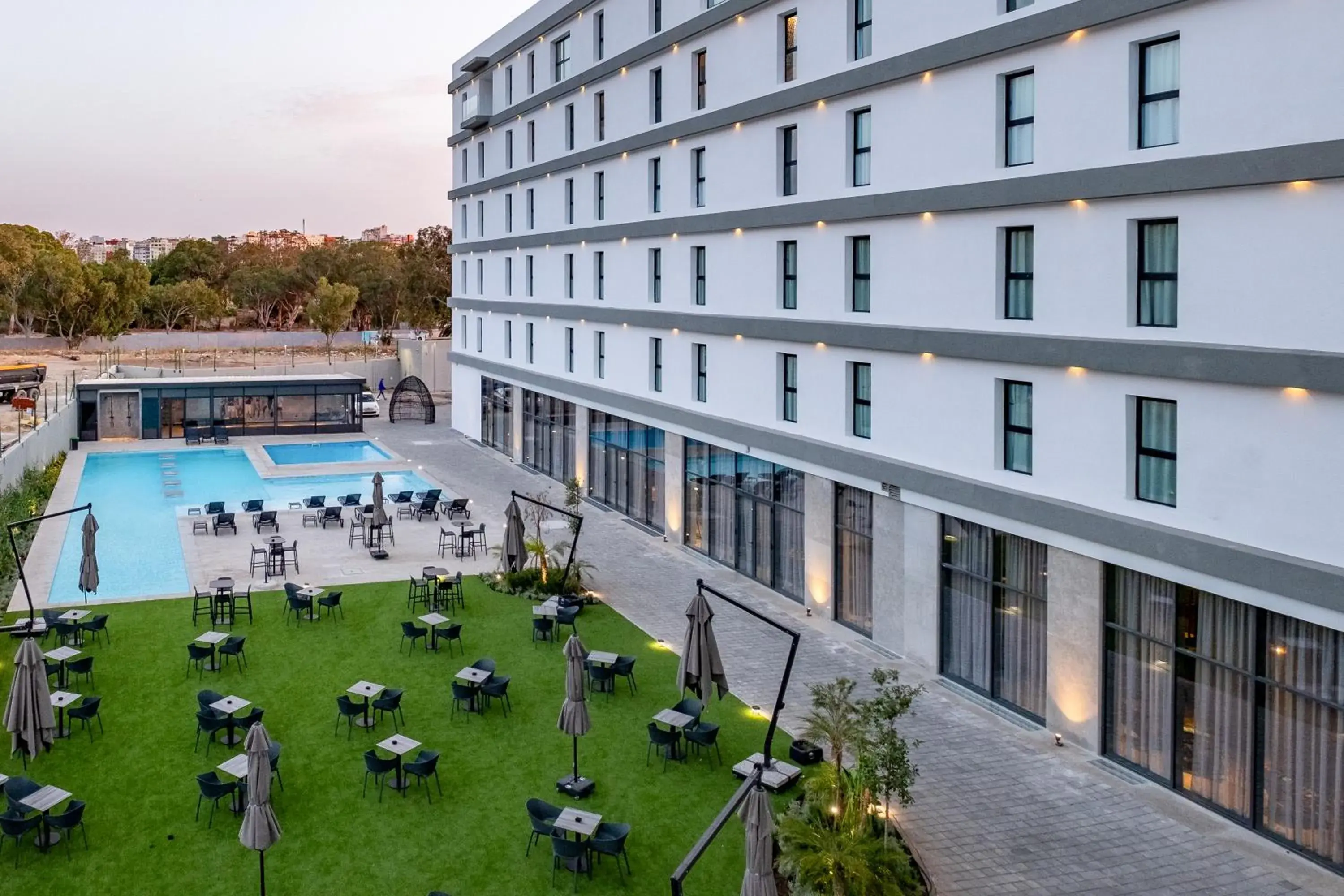 Pool view in Occidental Tanger Pool view in Occidental Tanger