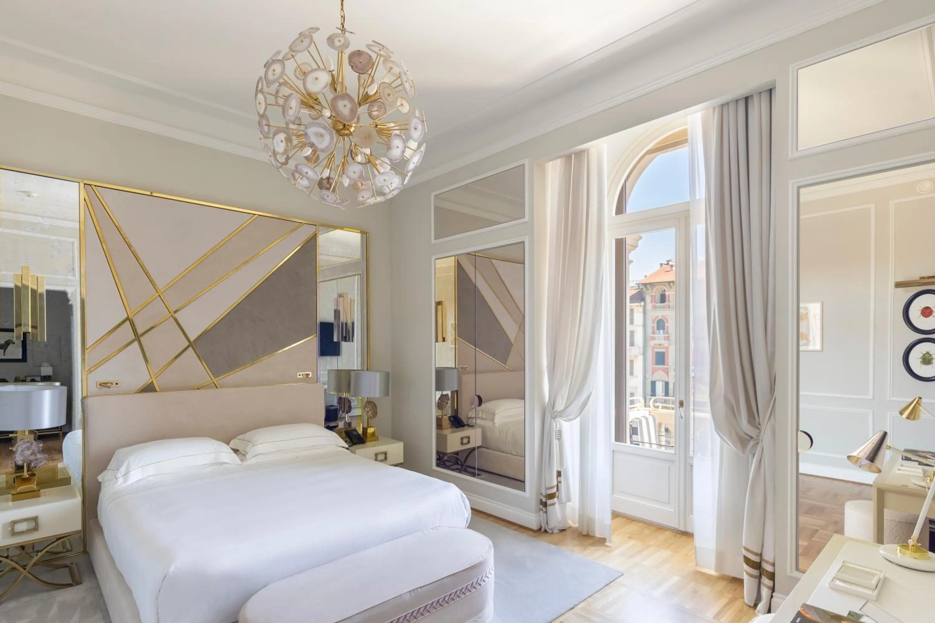 Bed in Grand Hotel Principe Di Piemonte