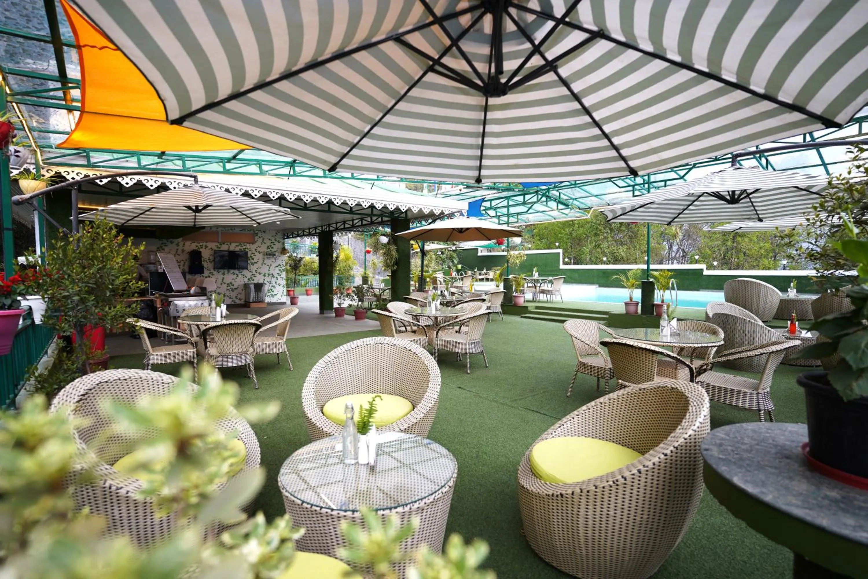 Restaurant/places to eat in Treenz Hotel