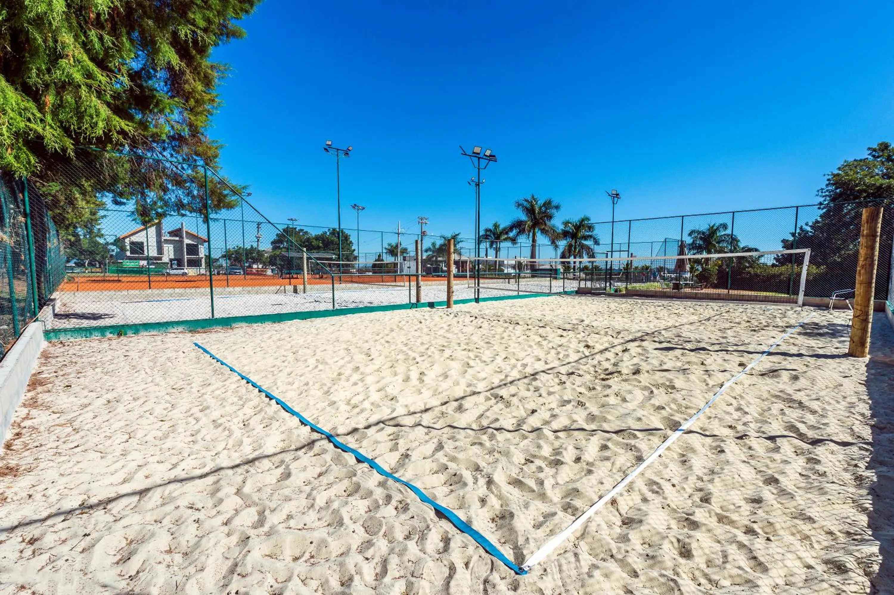 Tennis court in Japy Golf Resort Hotel