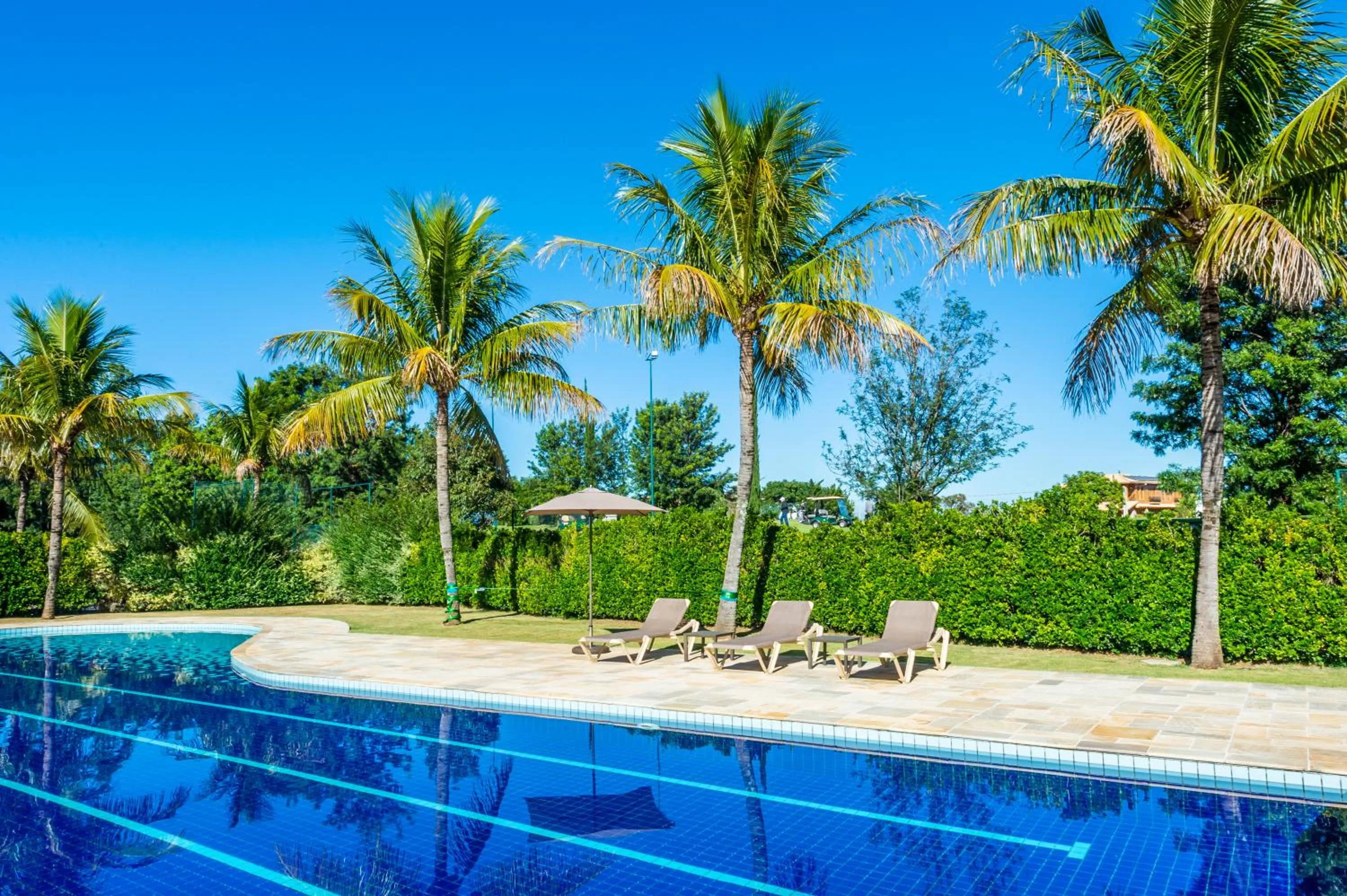 Swimming pool in Japy Golf Resort Hotel