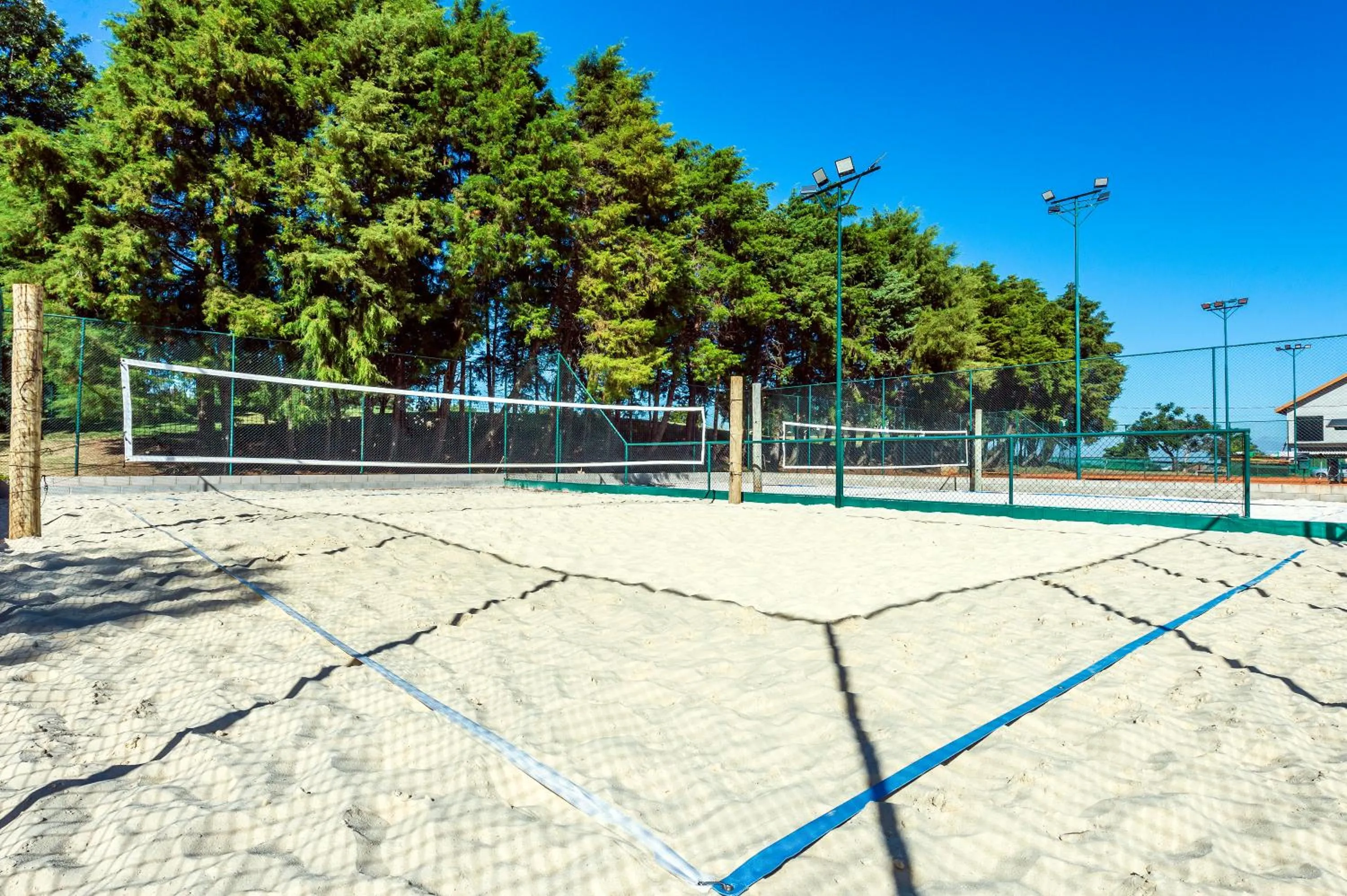 Tennis court in Japy Golf Resort Hotel