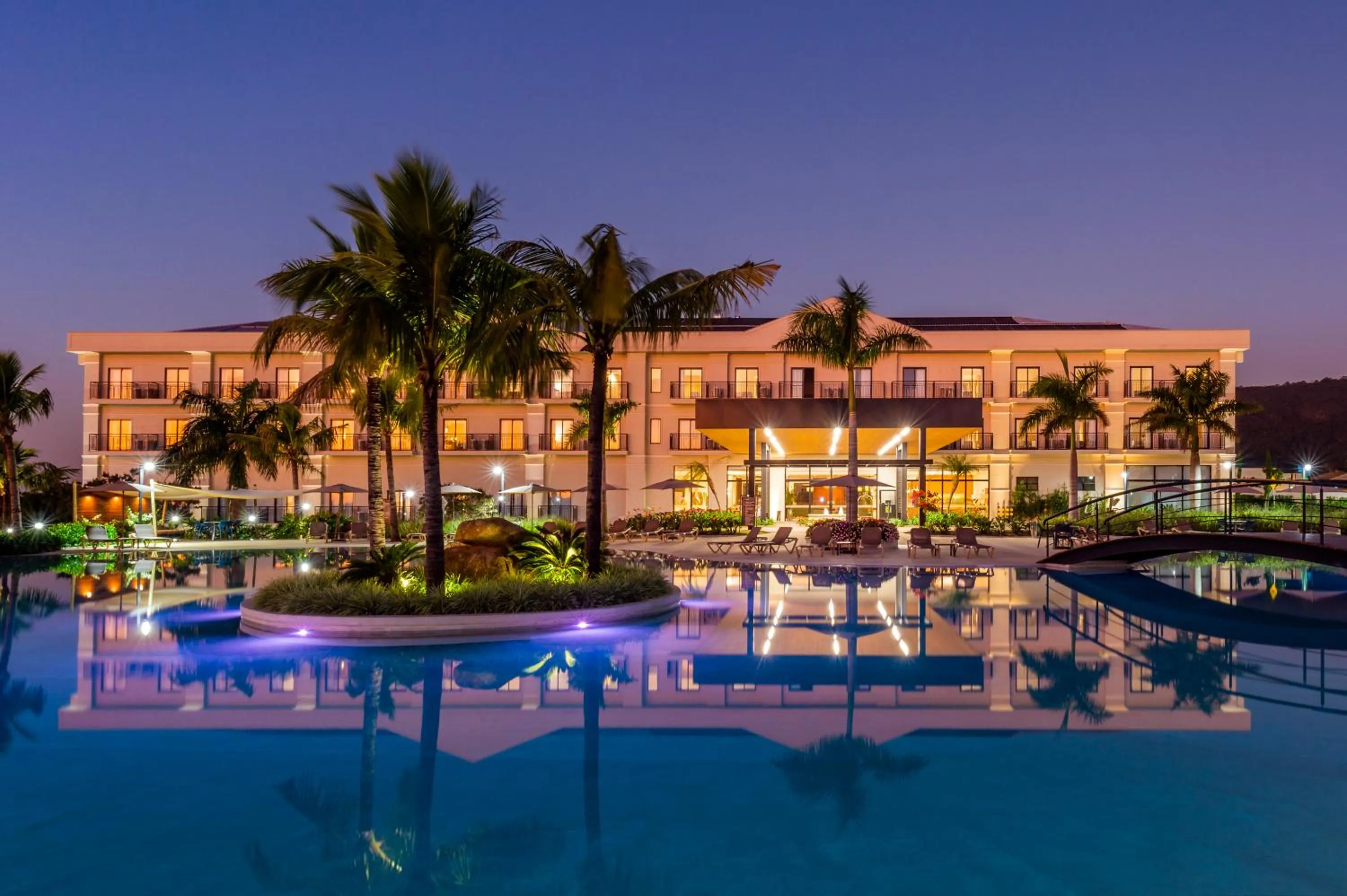 Night in Japy Golf Resort Hotel