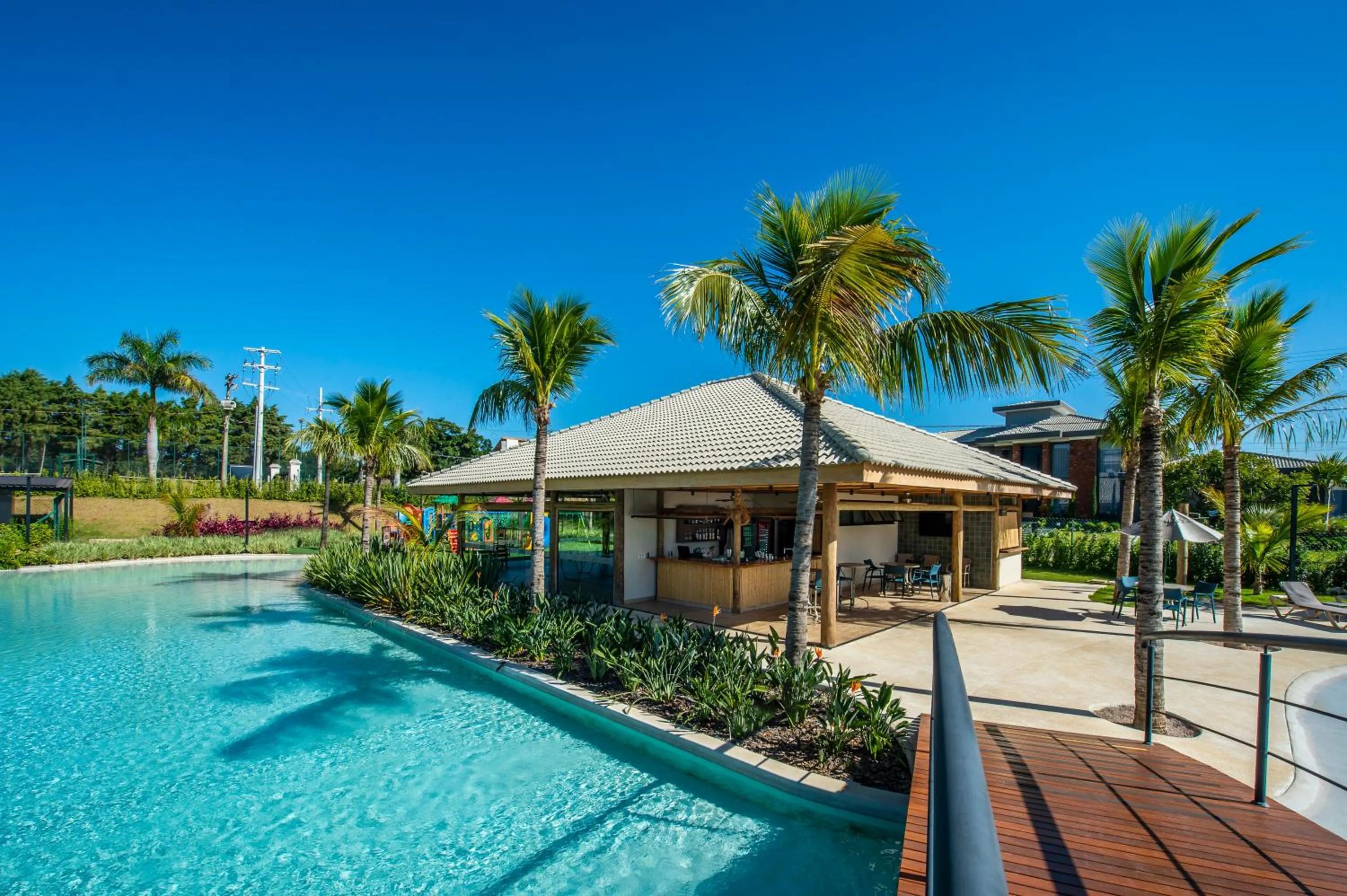 Swimming pool in Japy Golf Resort Hotel