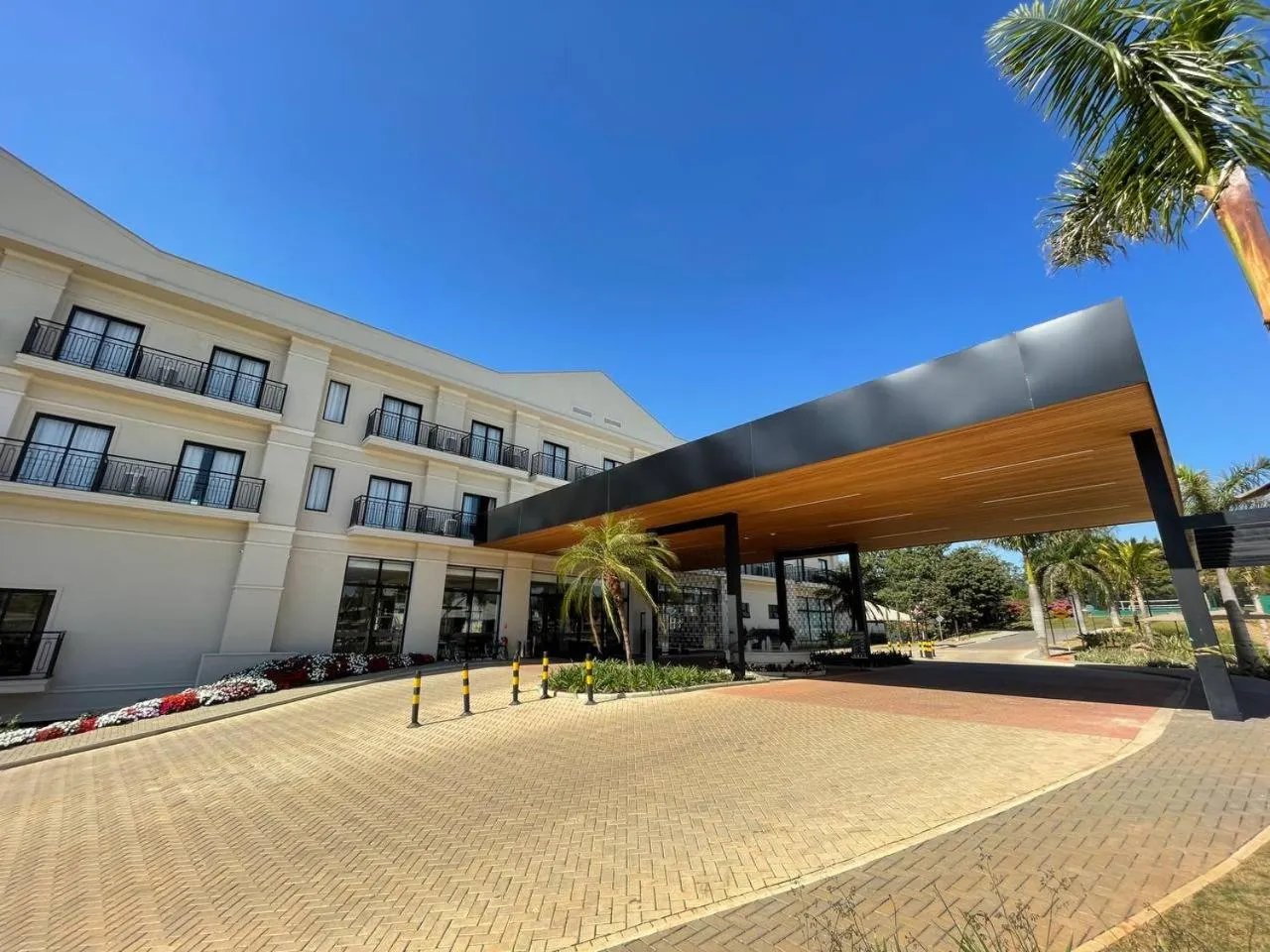 Facade/entrance in Japy Golf Resort Hotel