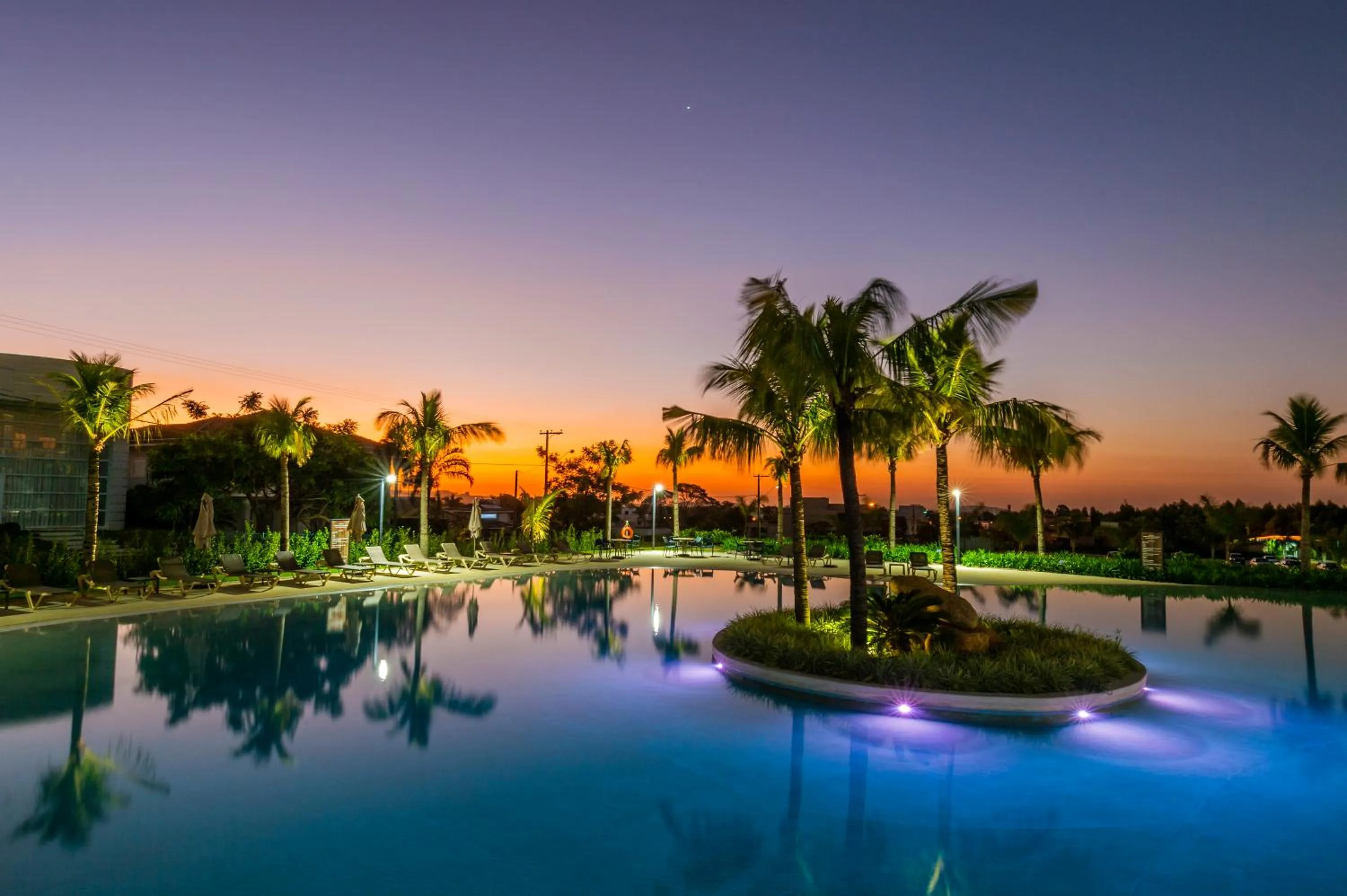 Swimming pool in Japy Golf Resort Hotel