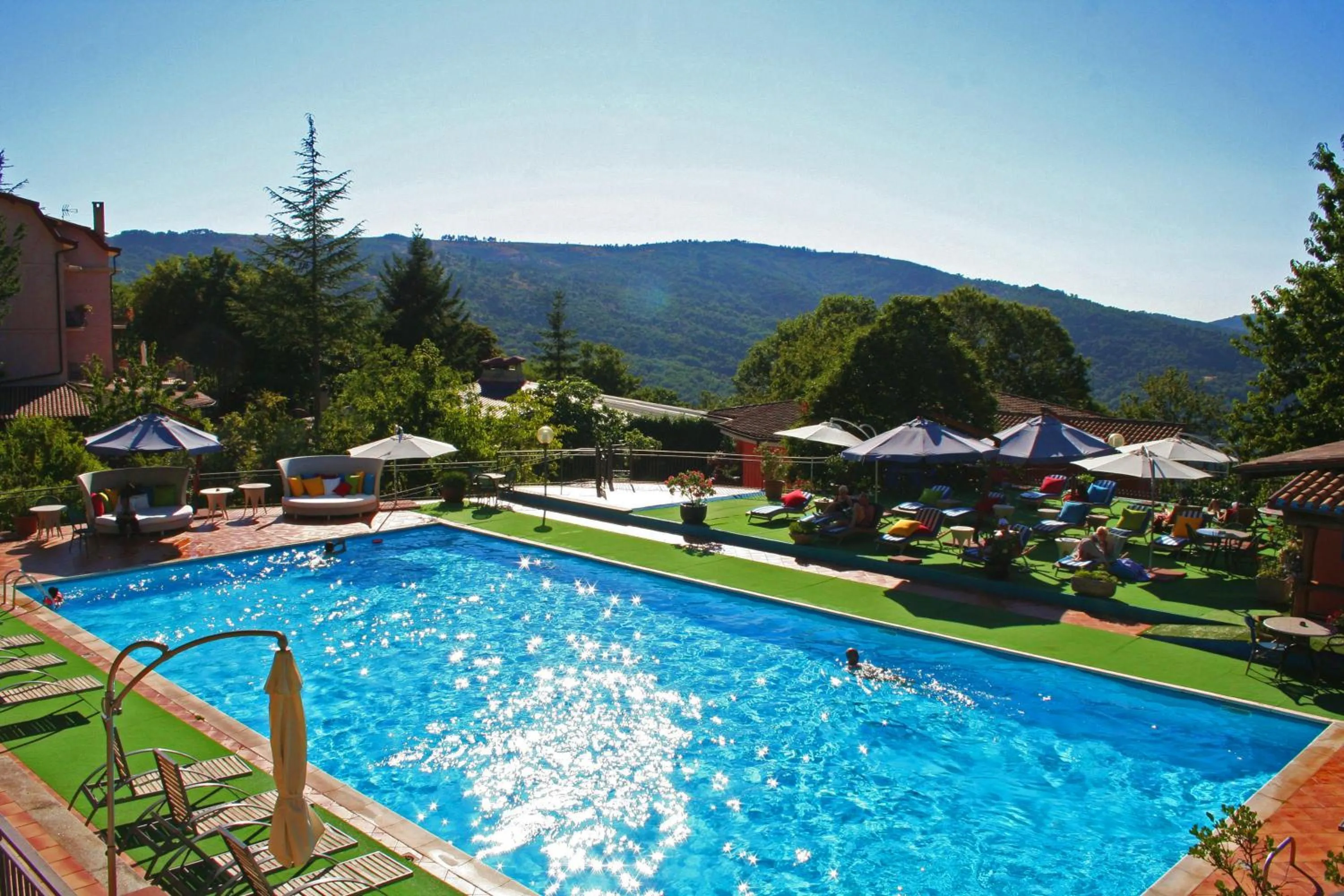 Swimming pool in Hotel Sa Muvara