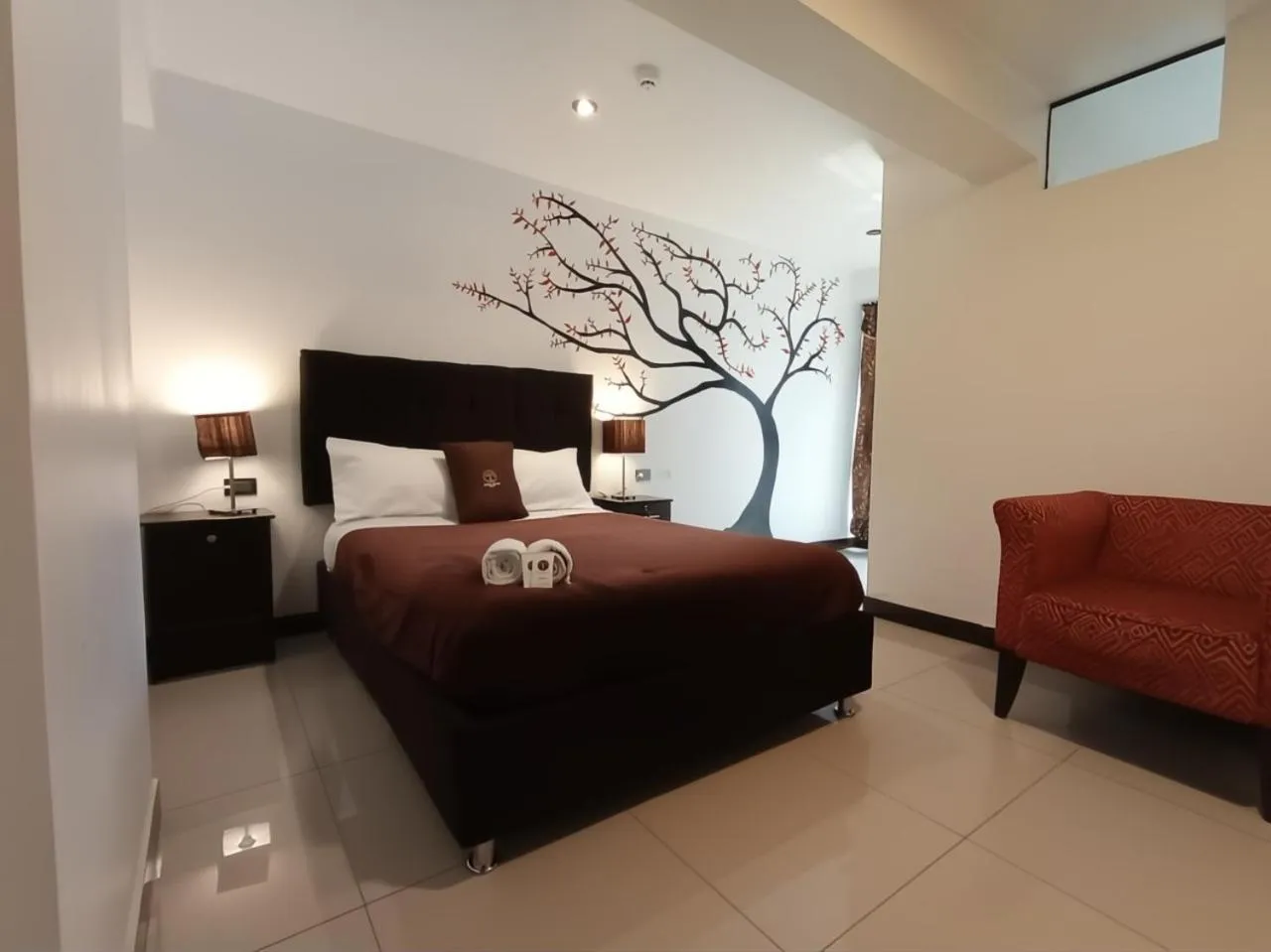 Bed in Hidden Garden