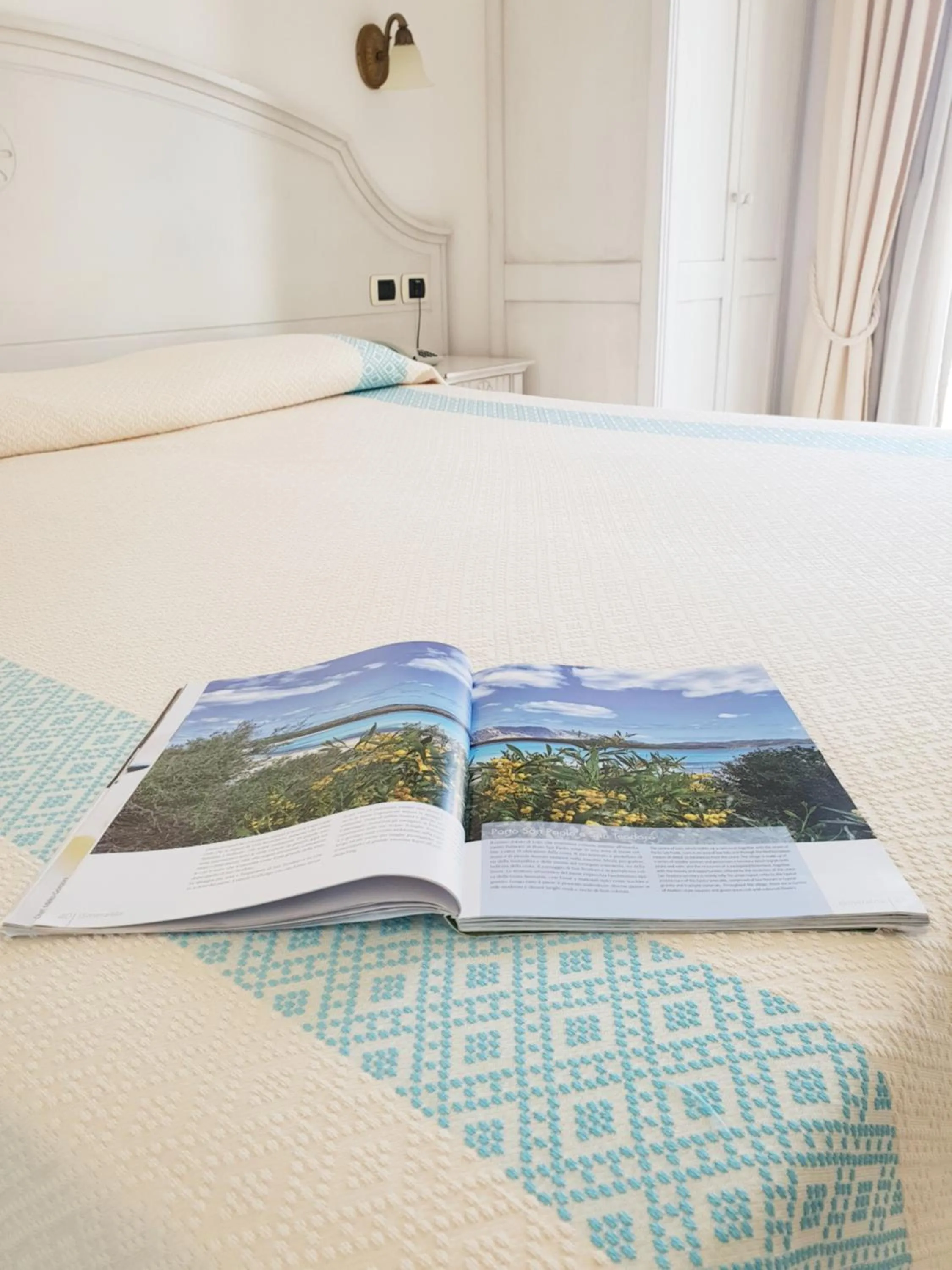 Bed in Castello Di Tavolara