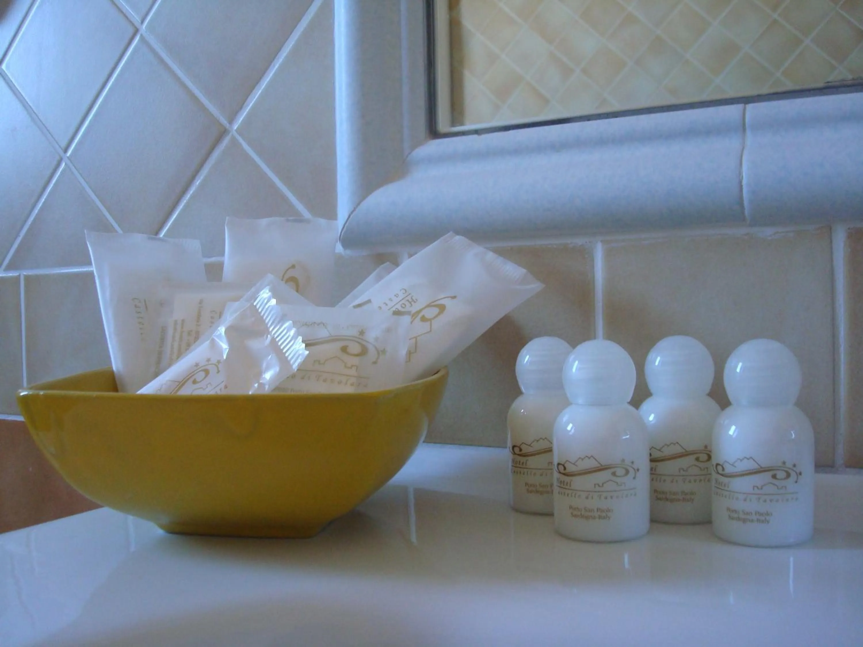 Bathroom in Castello Di Tavolara