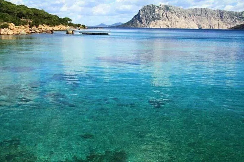 Natural landscape in Castello Di Tavolara