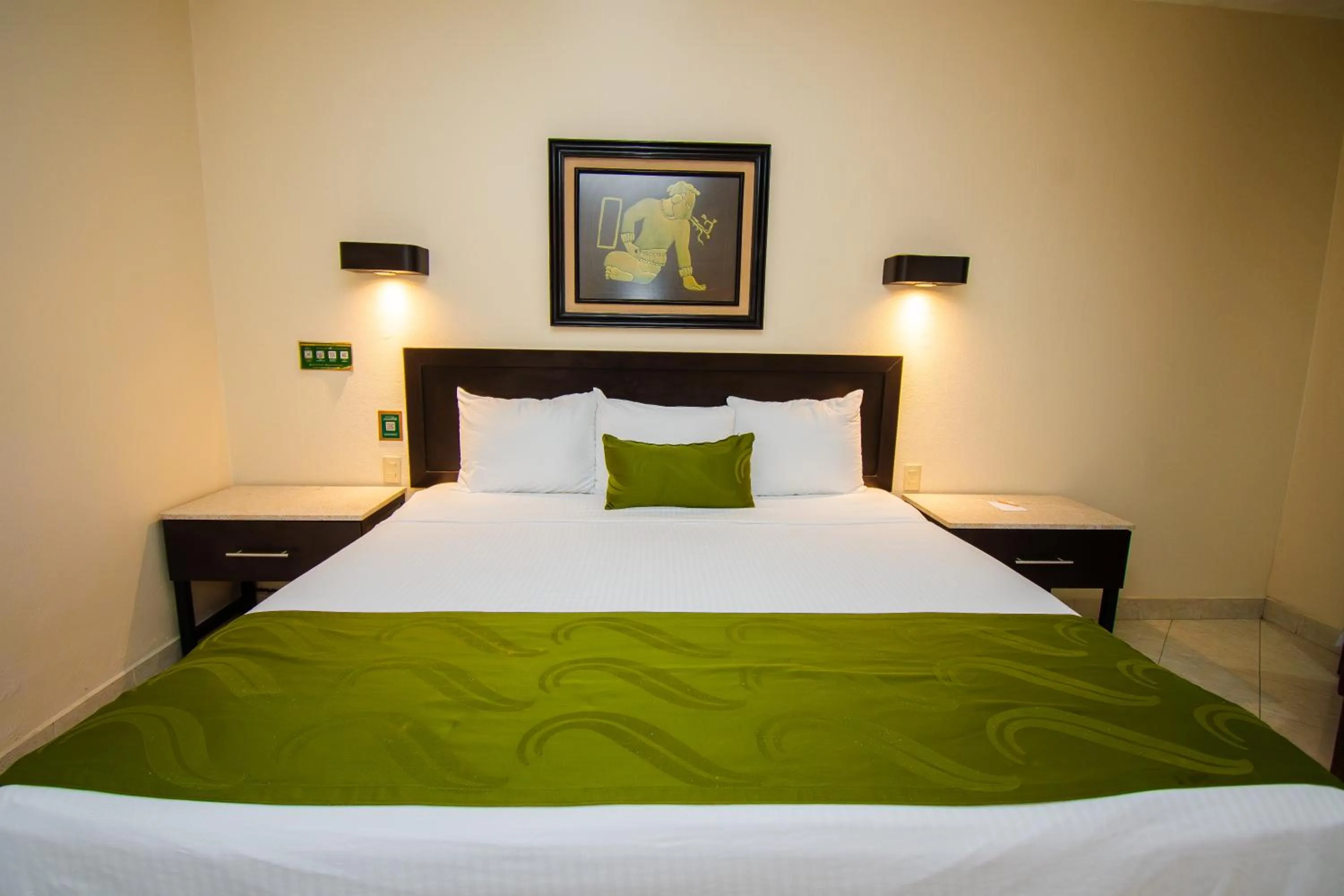 Bed in Eco City Hoteles