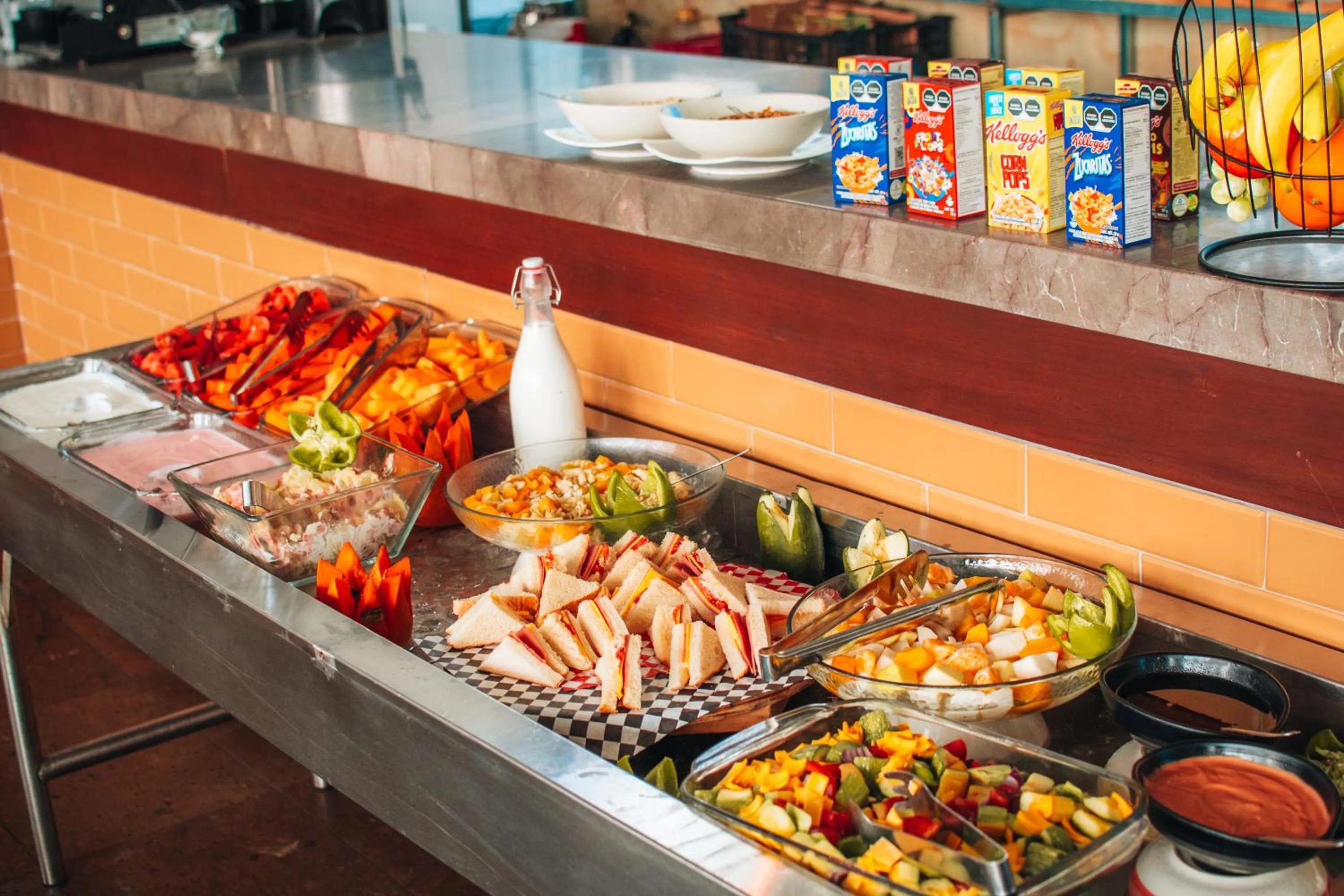 Breakfast in Eco City Hoteles