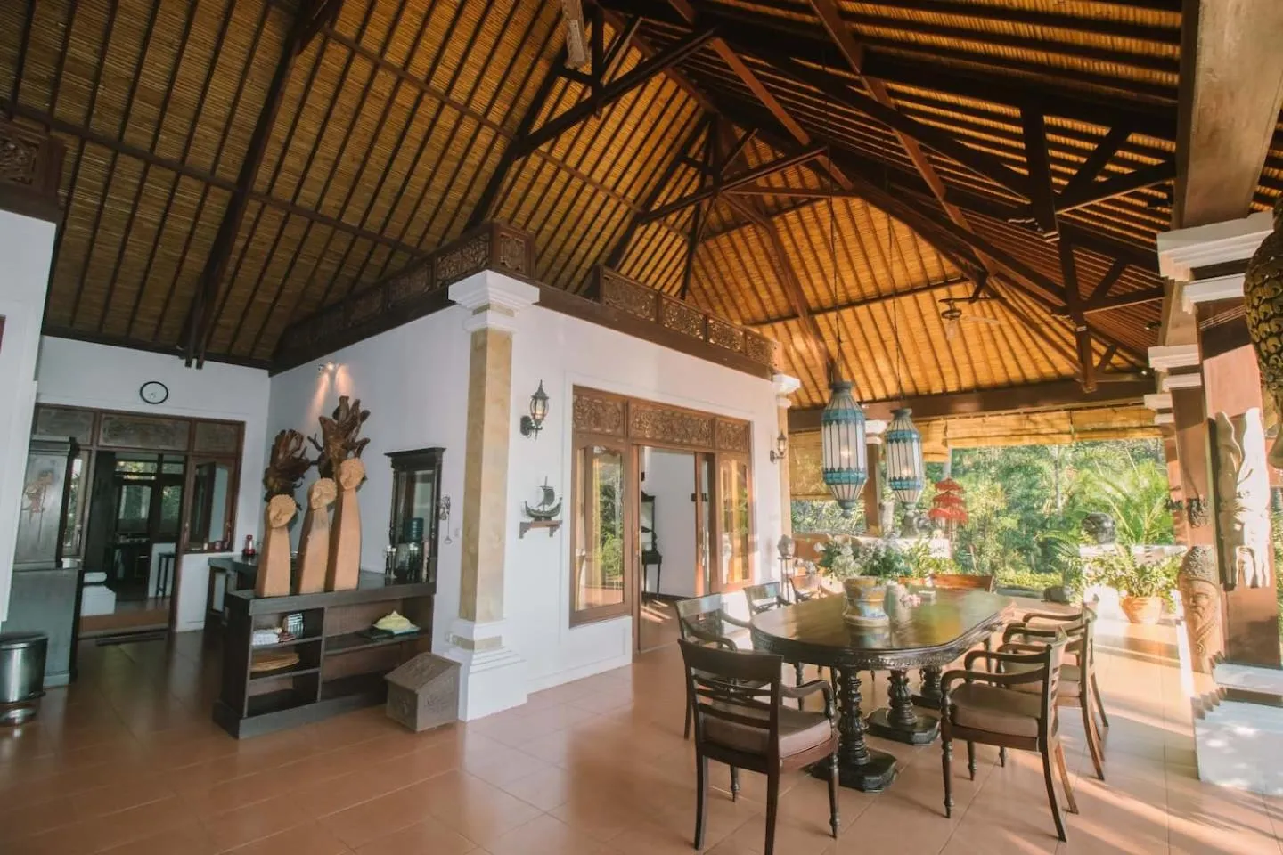 Dining area in Bali North Beach B&B