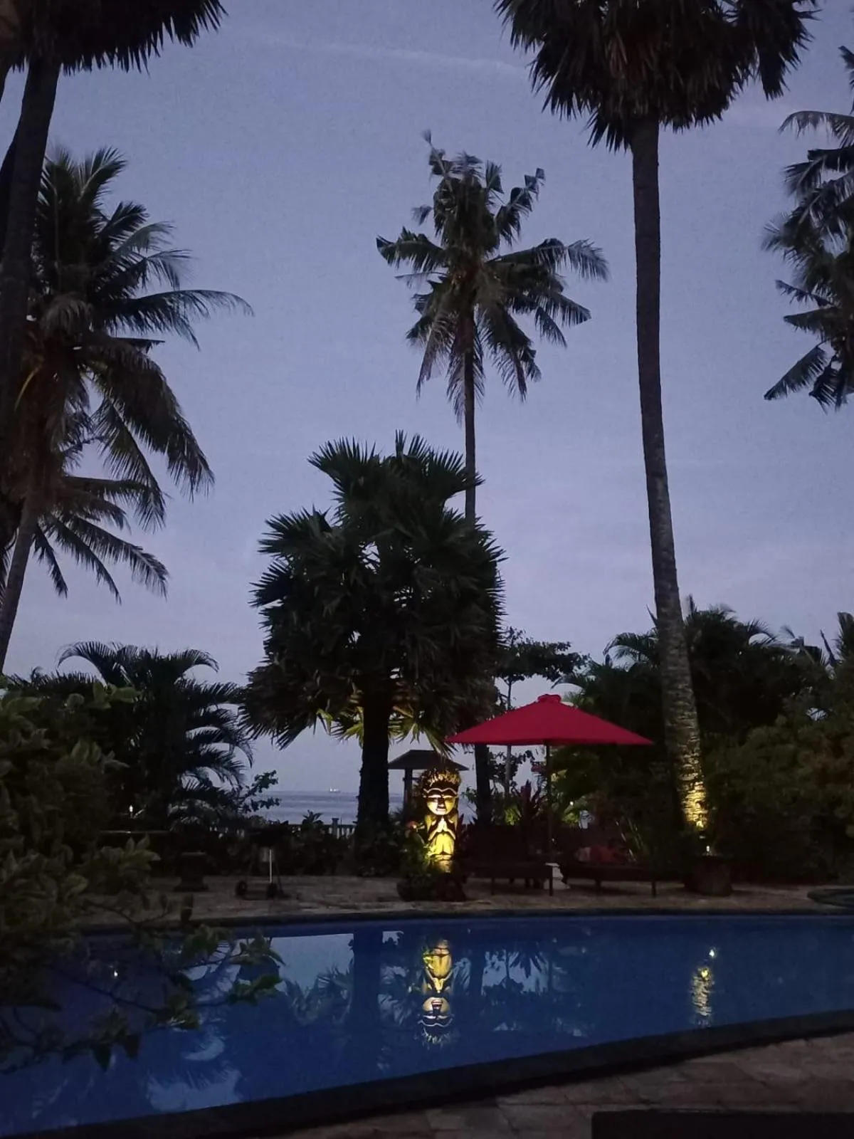 Swimming pool in Bali North Beach B&B