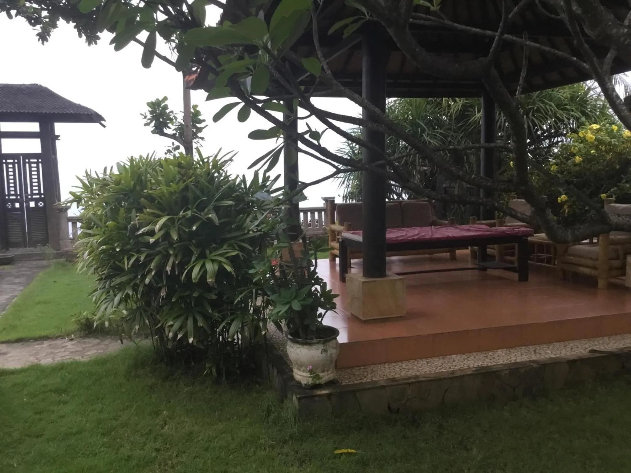 Patio in Bali North Beach B&B