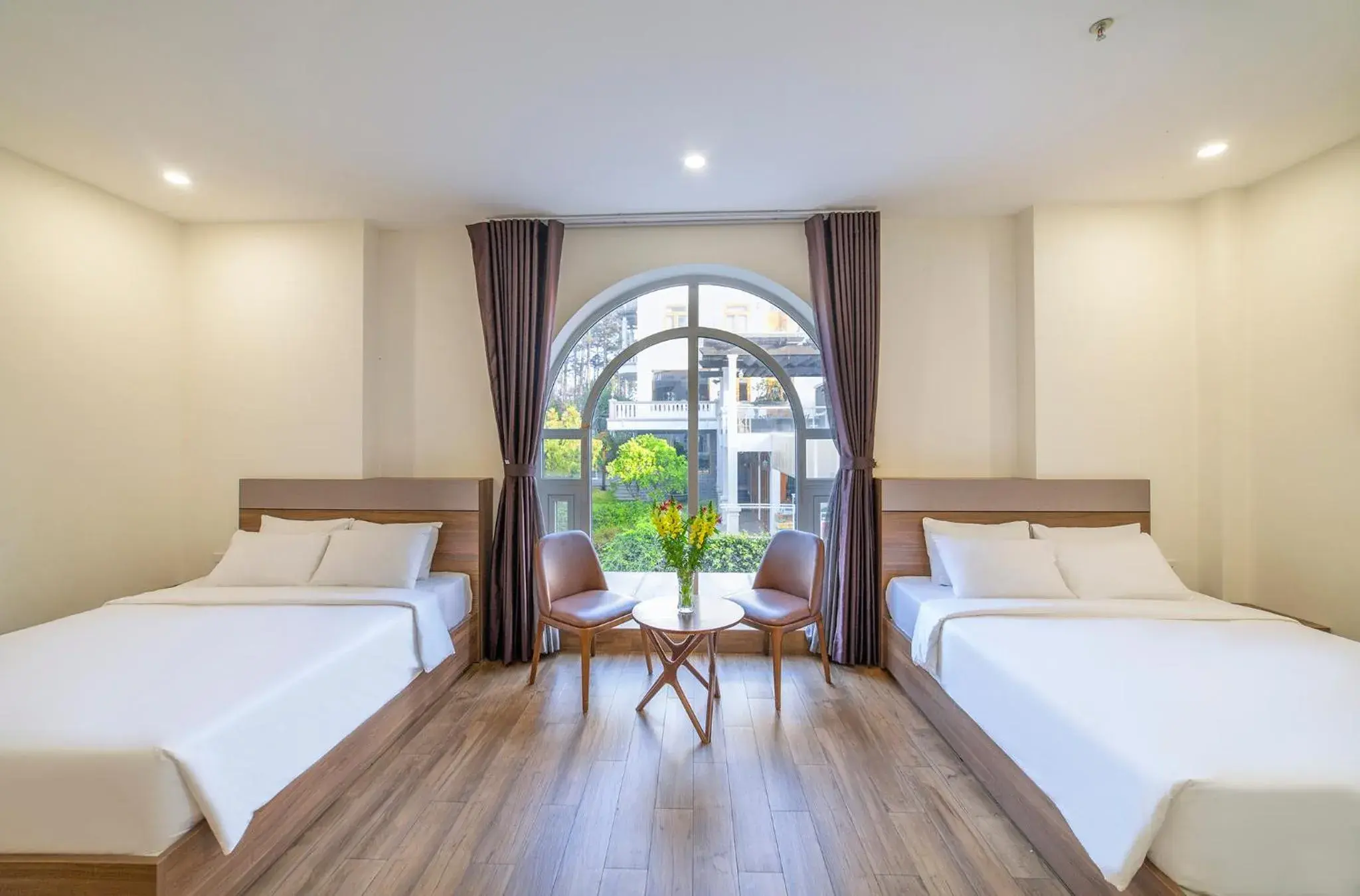 Bed in TALA Dalat Hotel Bed in TALA Dalat Hotel