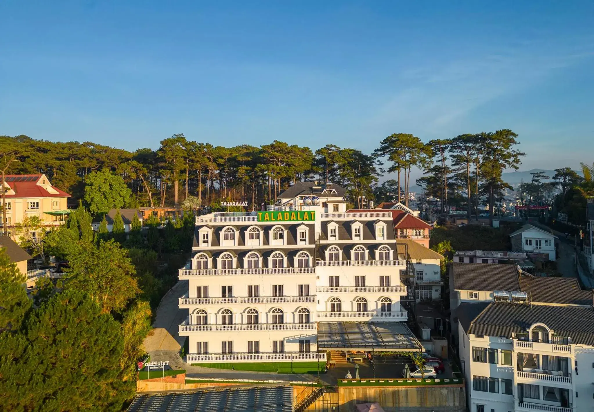 Property building in TALA Dalat Hotel Property building in TALA Dalat Hotel