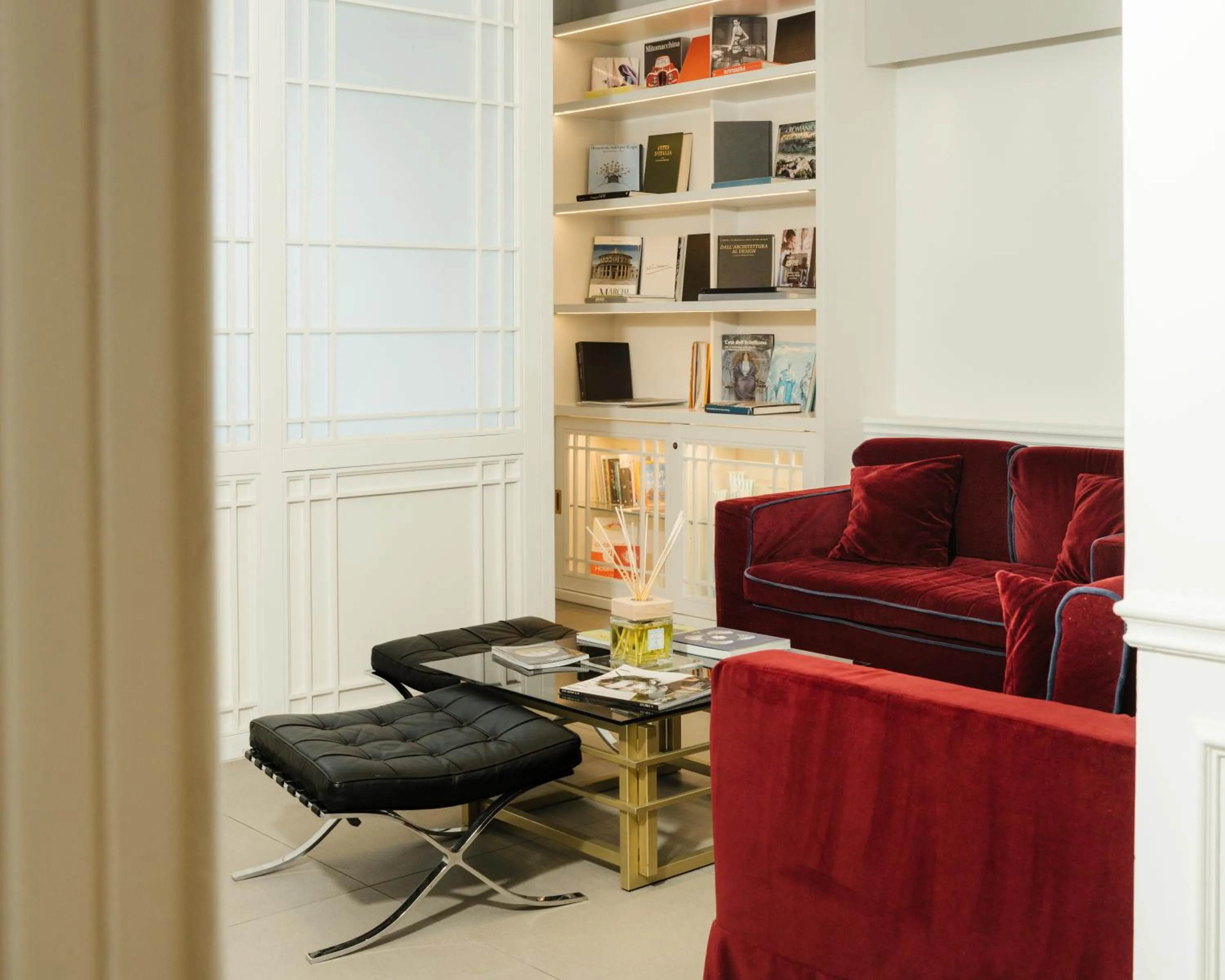 Lobby or reception in Palazzo Castri 1874 Spa & Garden