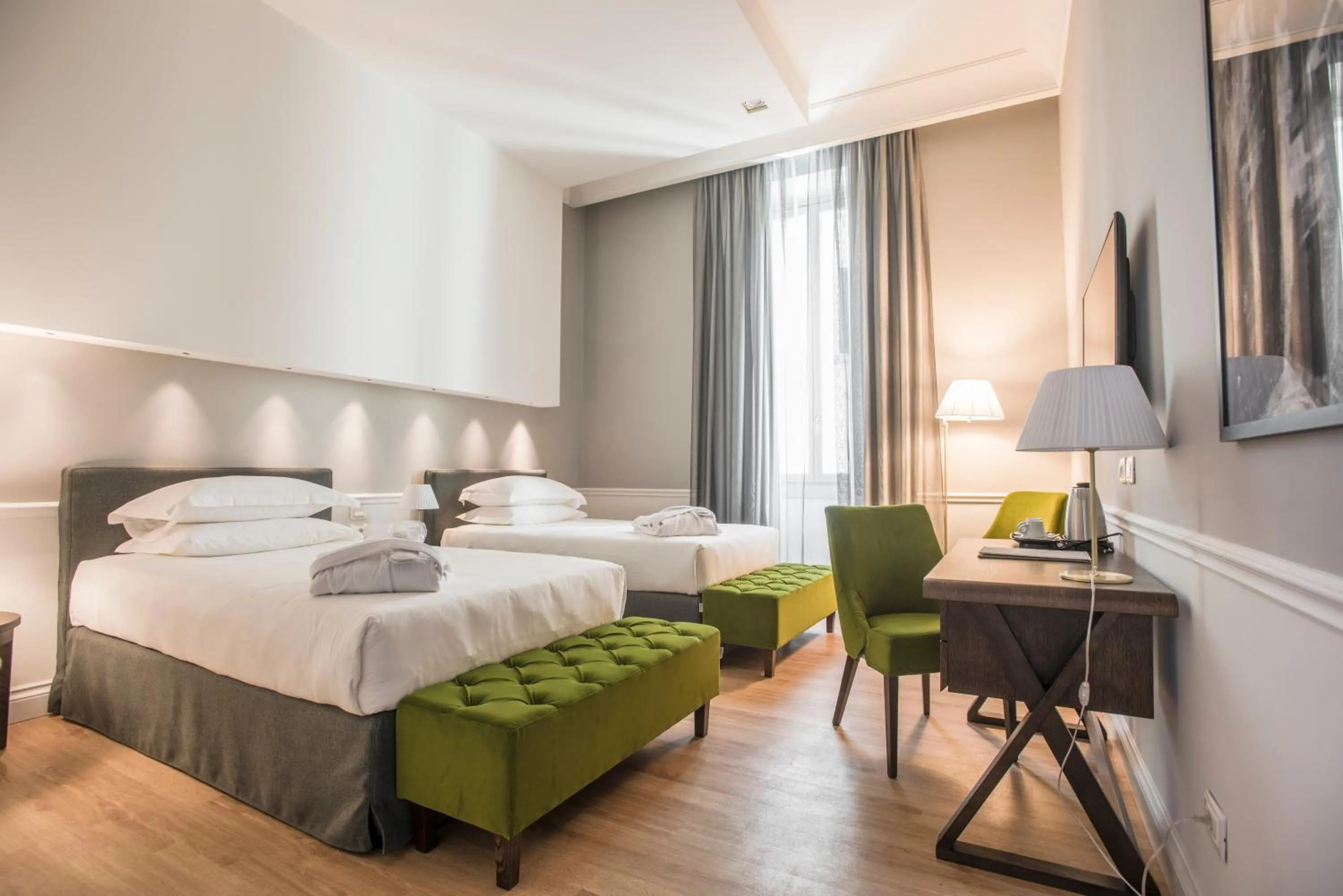 Photo of the whole room, Bed in Palazzo Castri 1874 Spa & Garden