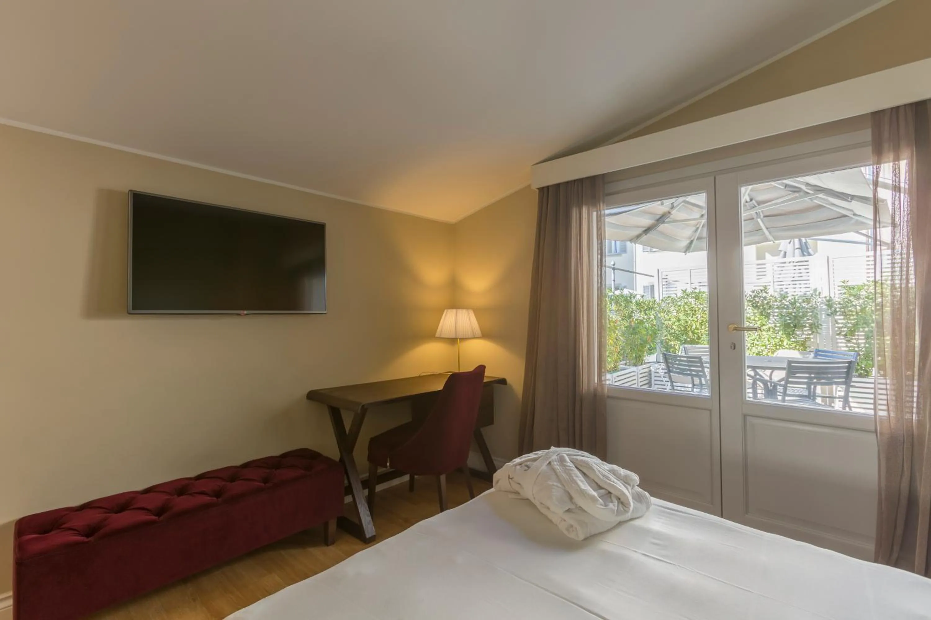 Bedroom, Bed in Palazzo Castri 1874 Spa & Garden