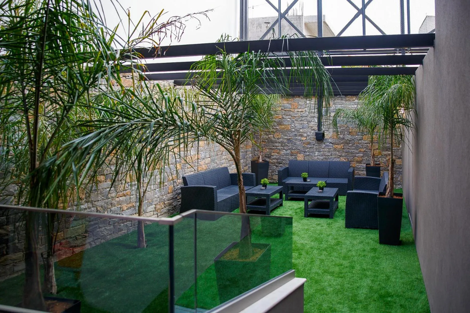 Lounge or bar in Utopia Luxury Suites