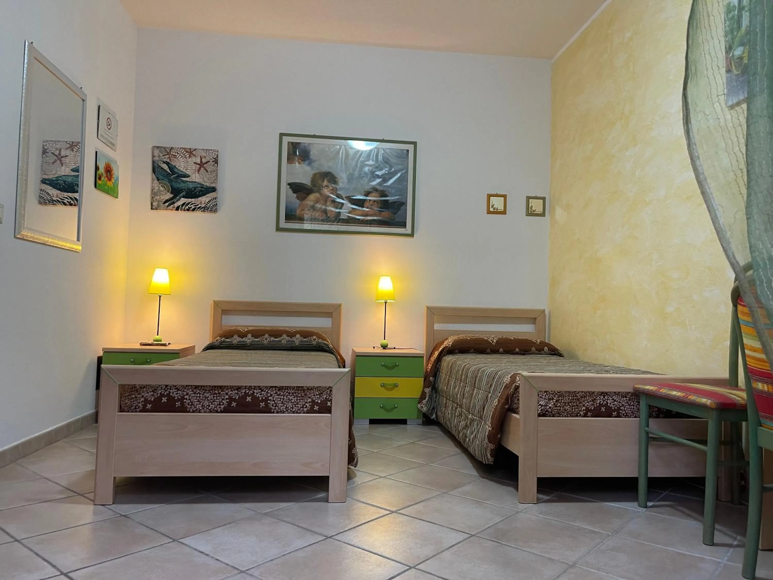 Bedroom, Bed in AFFITTACAMERE L'ARCOBALENO