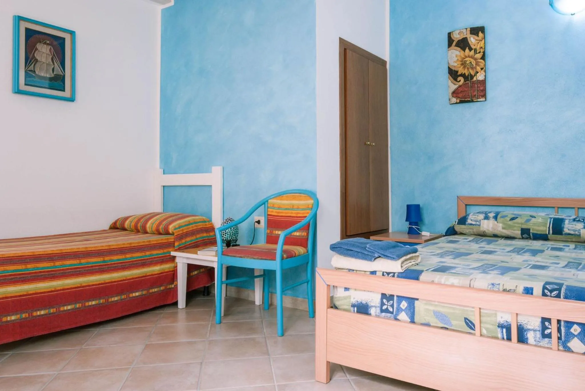 Bedroom, Bed in AFFITTACAMERE L'ARCOBALENO