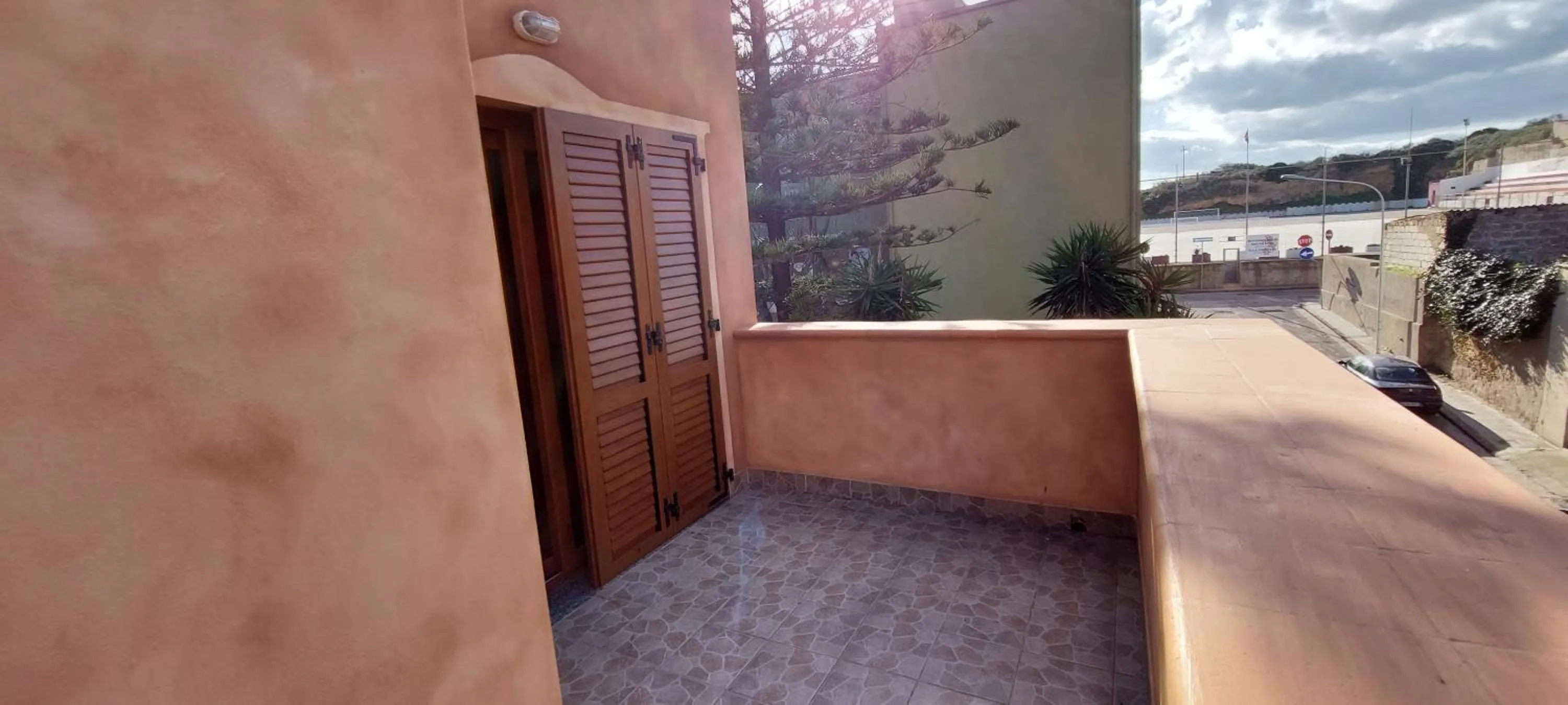 Balcony/Terrace in AFFITTACAMERE L'ARCOBALENO