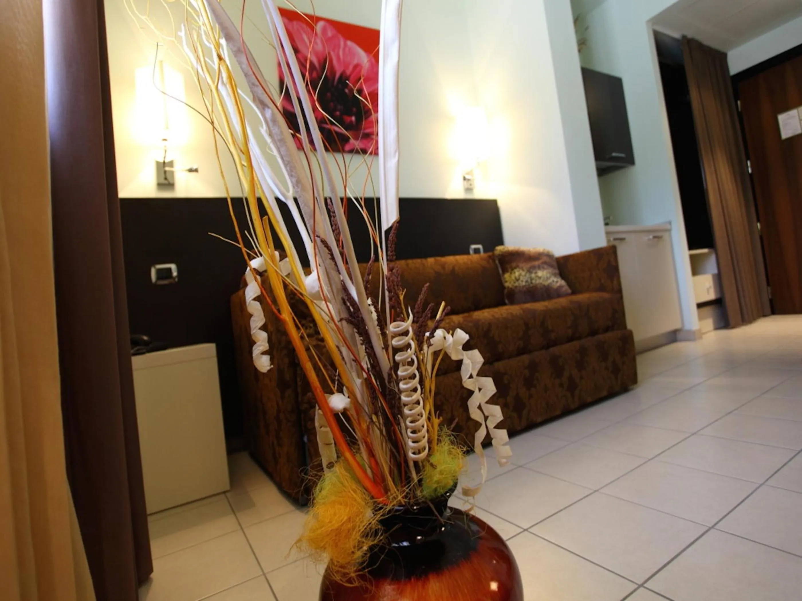 Kitchen or kitchenette in Euro Hotel