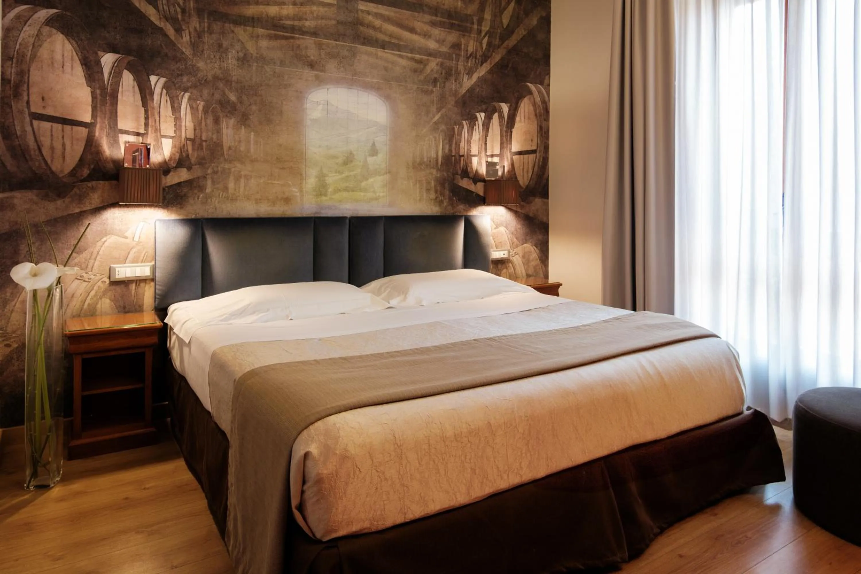 Bed in Hotel Terme Salvarola