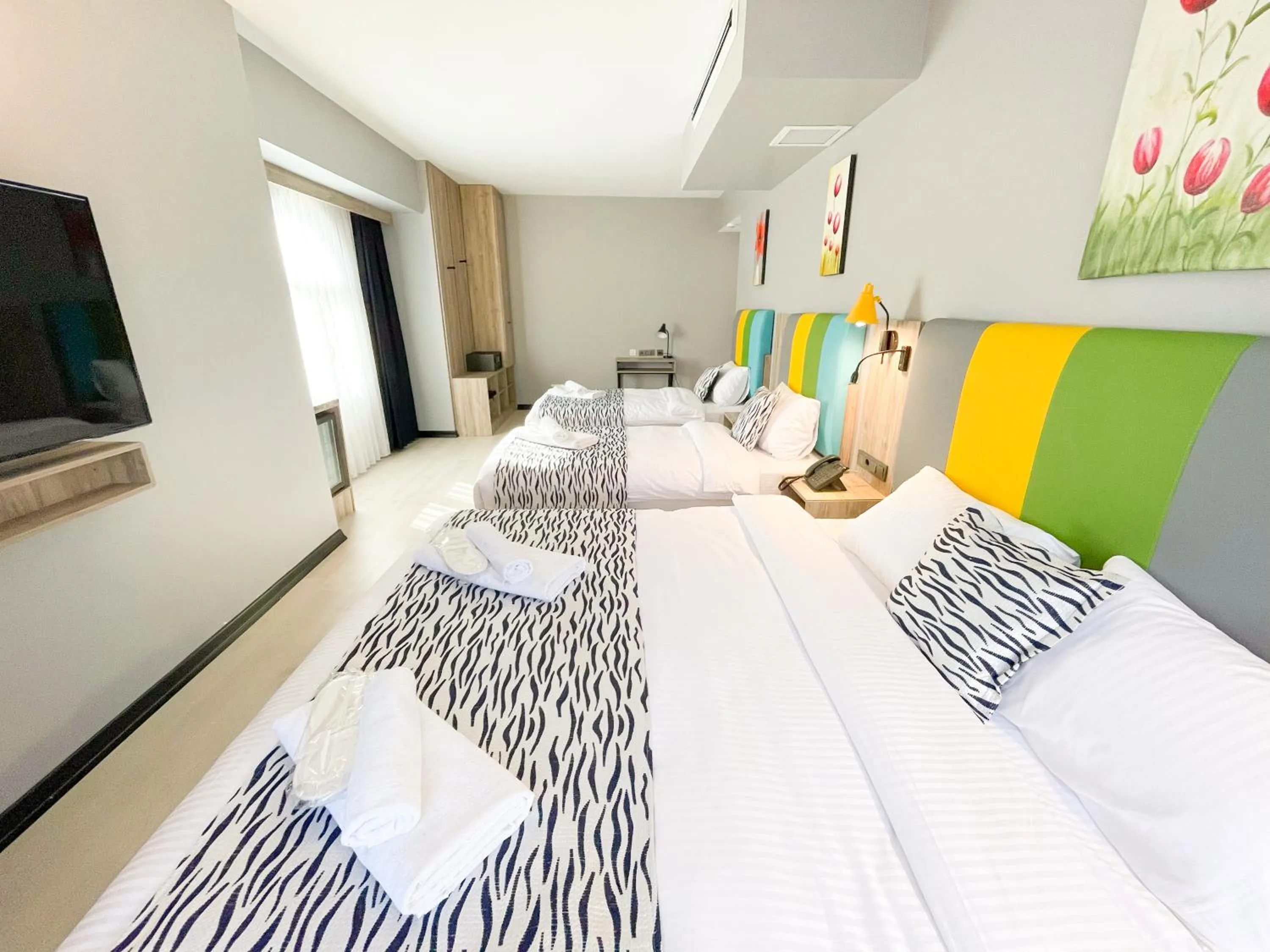 Bed in Center Inn Hotel Maltepe İstanbul