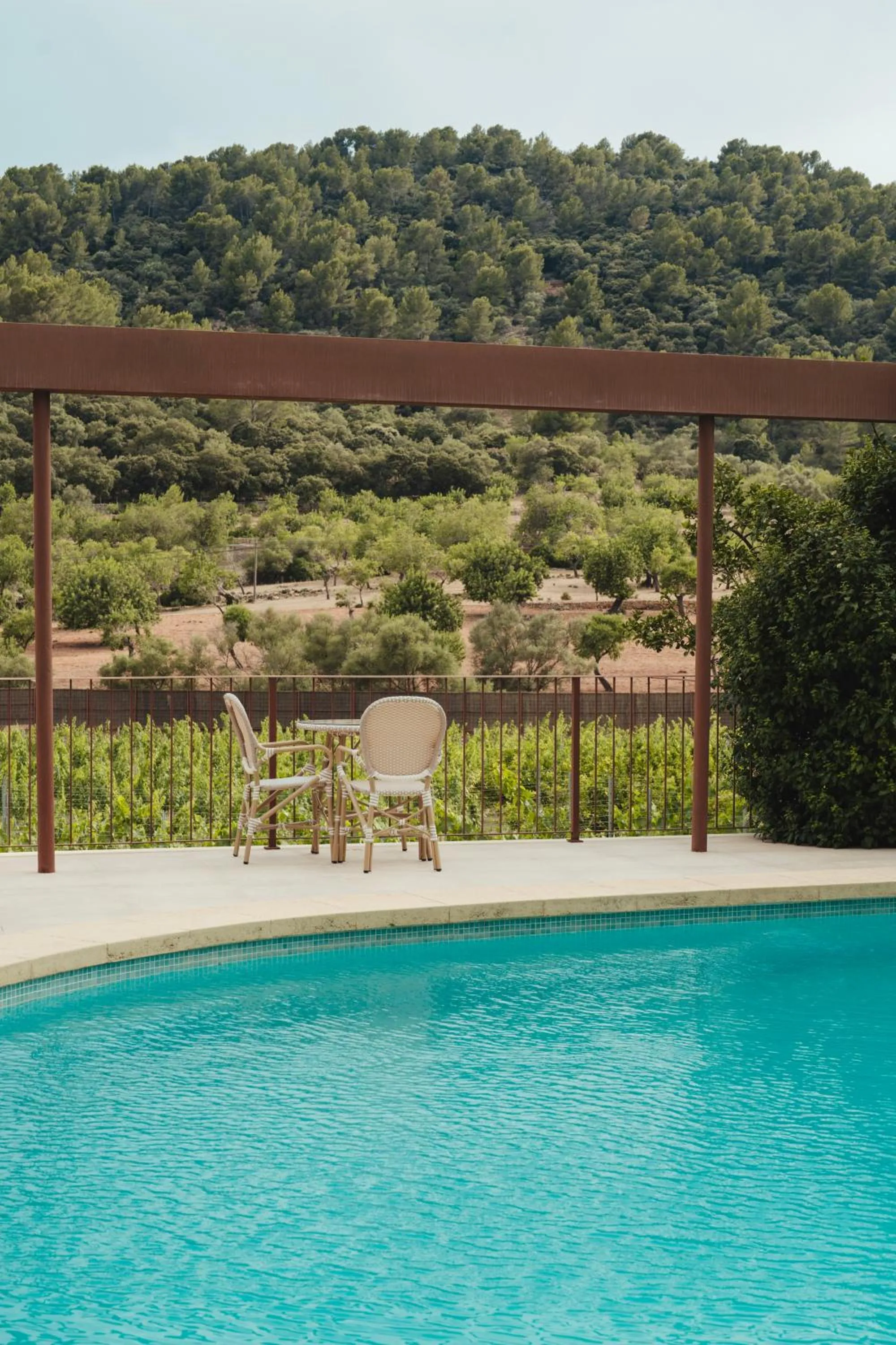 Swimming pool in Rondaia, a Winery & Fincahotel-Agroturismo in Tramuntana