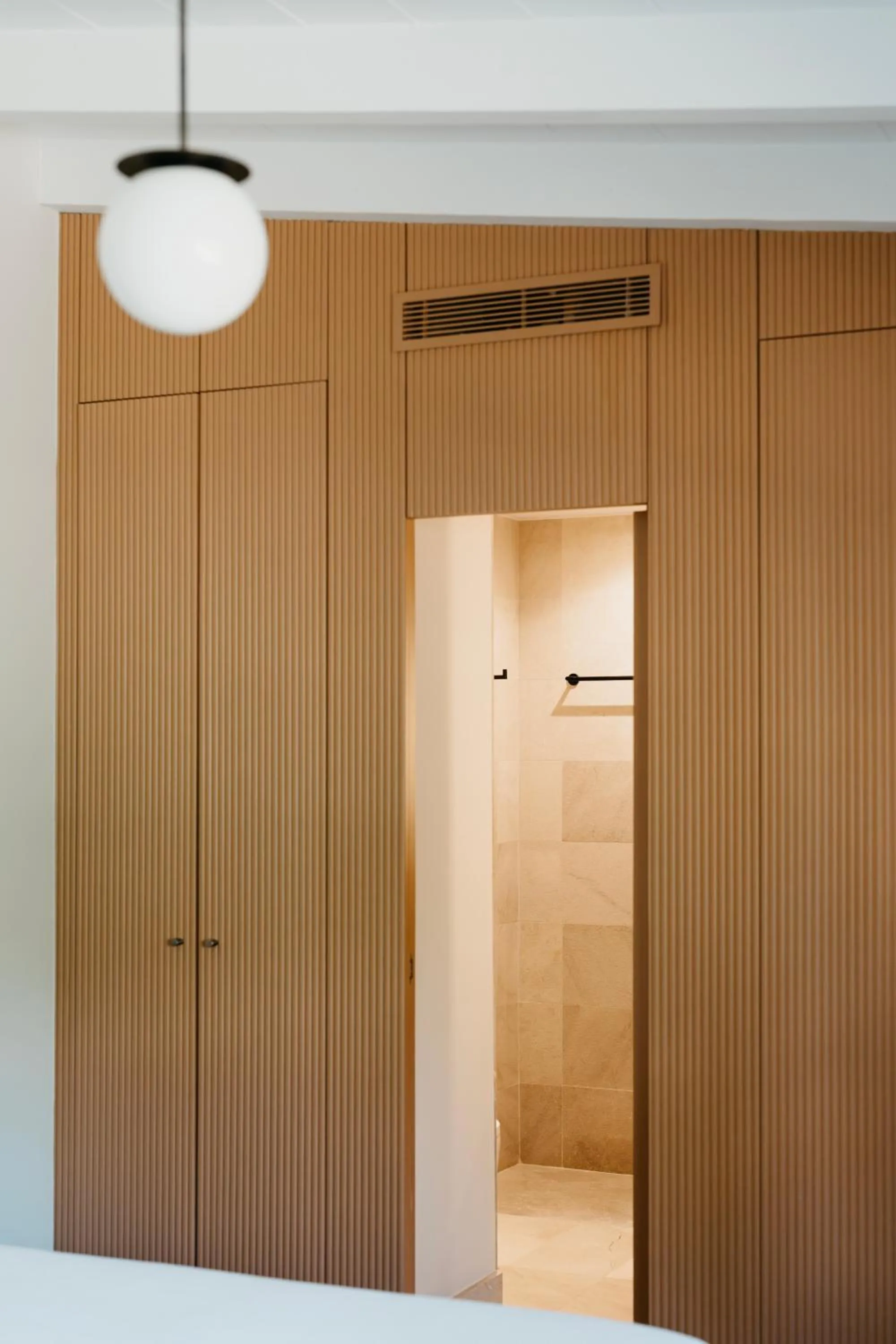 Shower in Rondaia, a Winery & Fincahotel-Agroturismo in Tramuntana