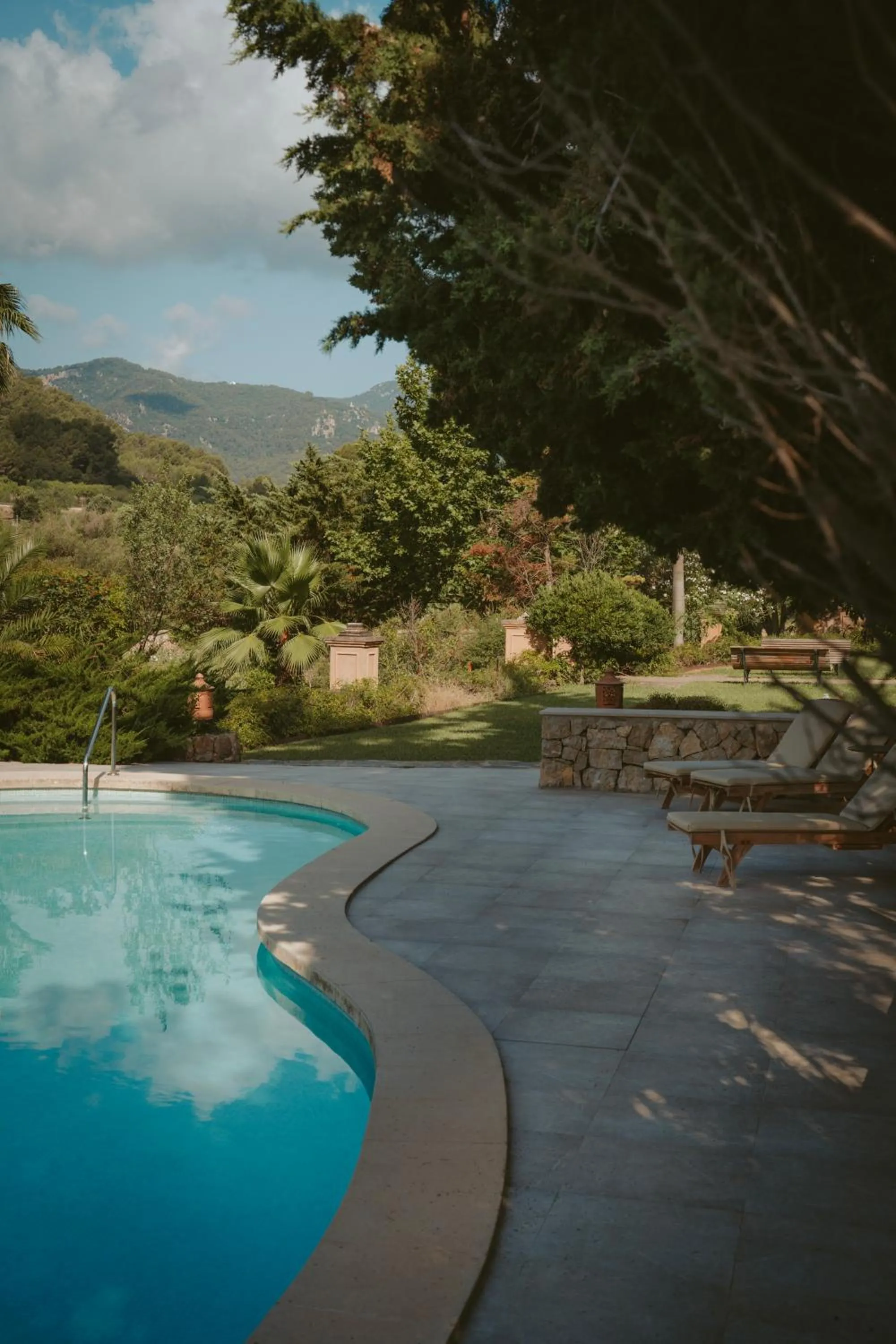 Swimming pool in Rondaia, a Winery & Fincahotel-Agroturismo in Tramuntana