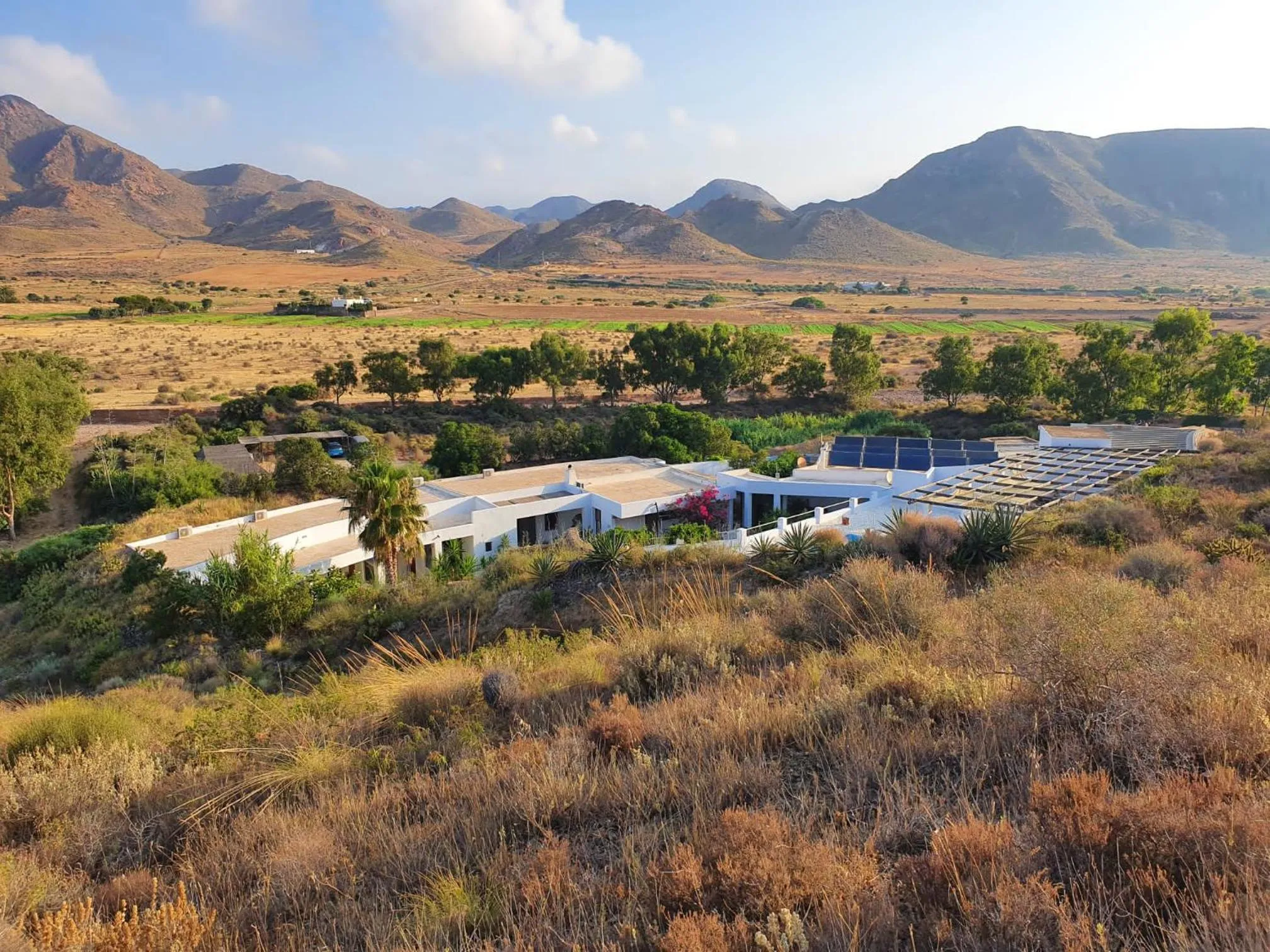 Natural landscape in Casa Biank