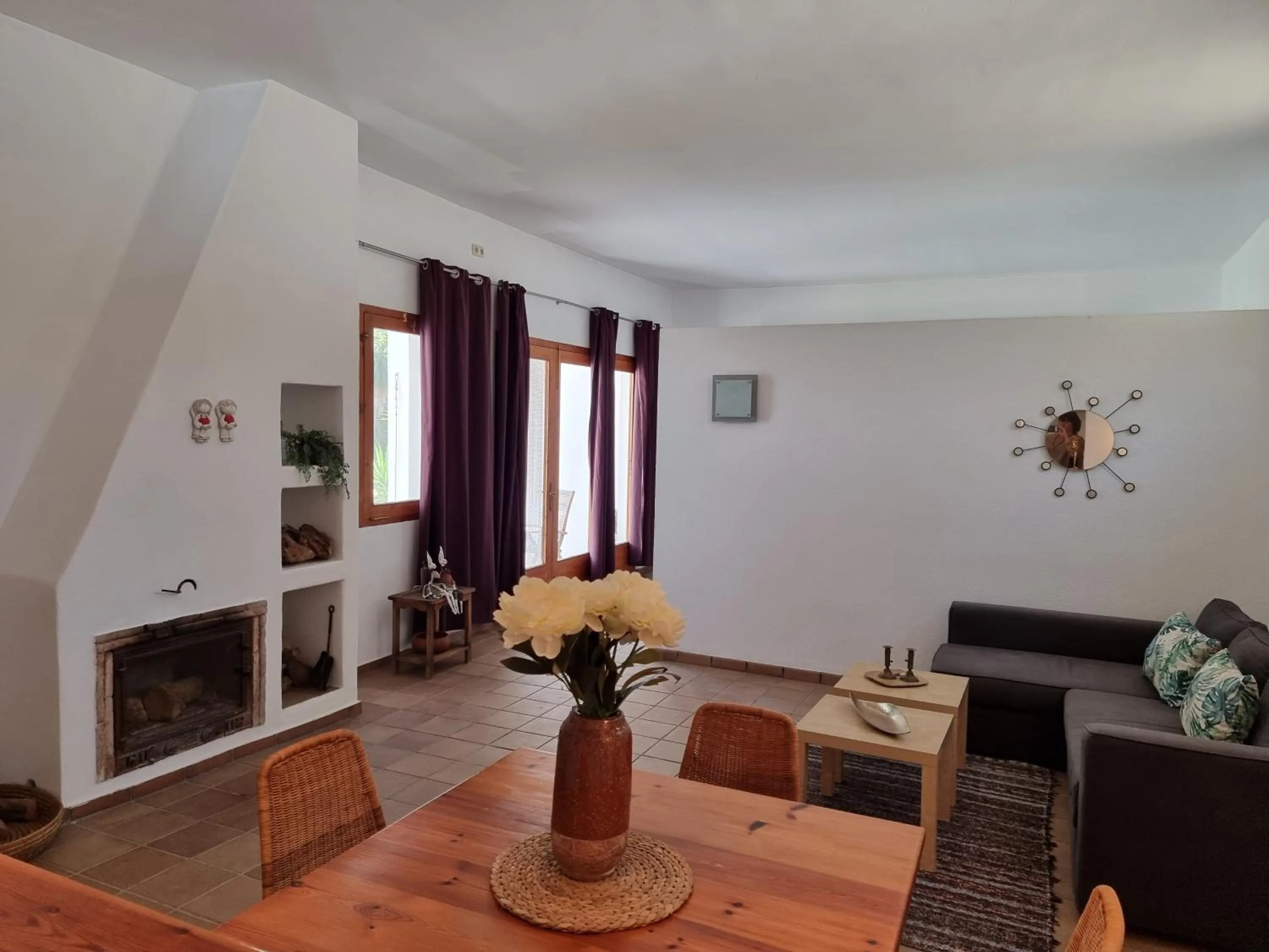 Living room in Casa Biank