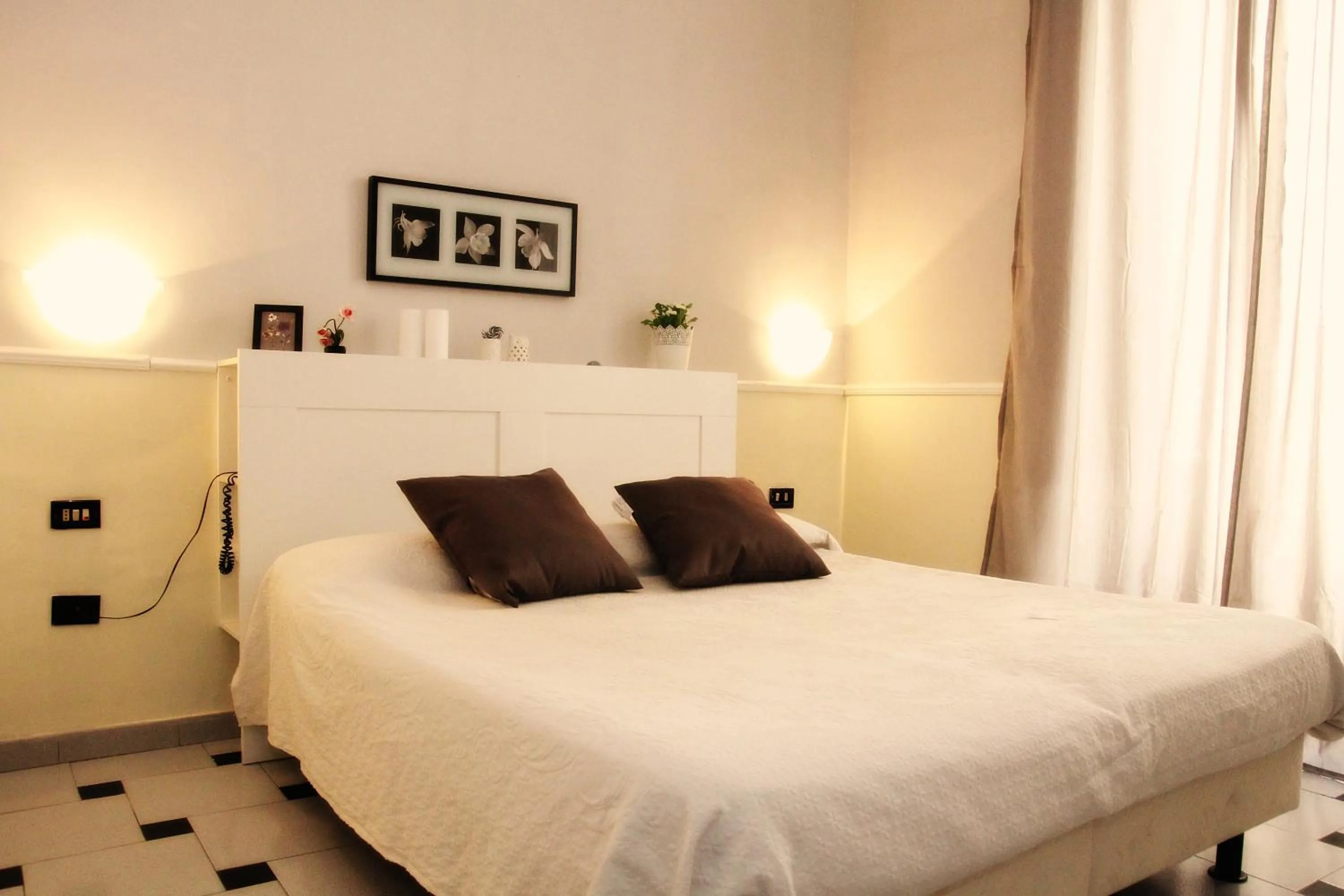 Bed in Hotel Luna Rossa