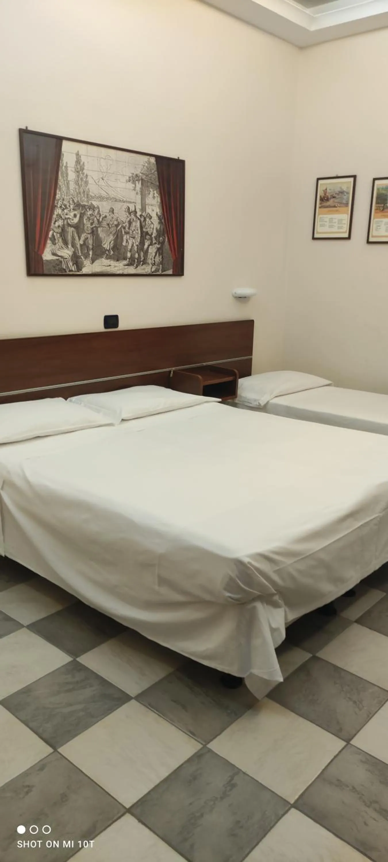 Bed in Hotel Luna Rossa
