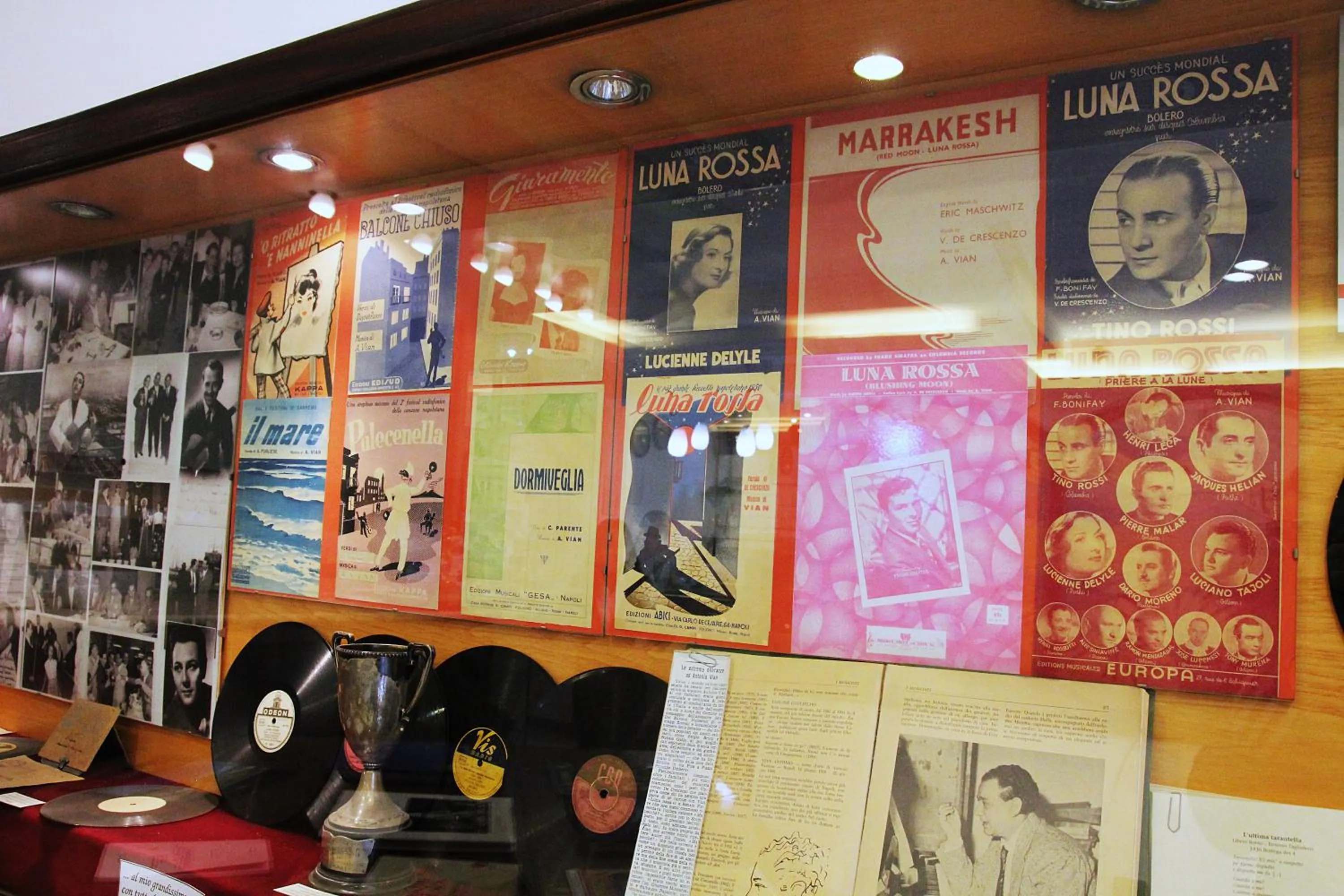 Lobby or reception in Hotel Luna Rossa