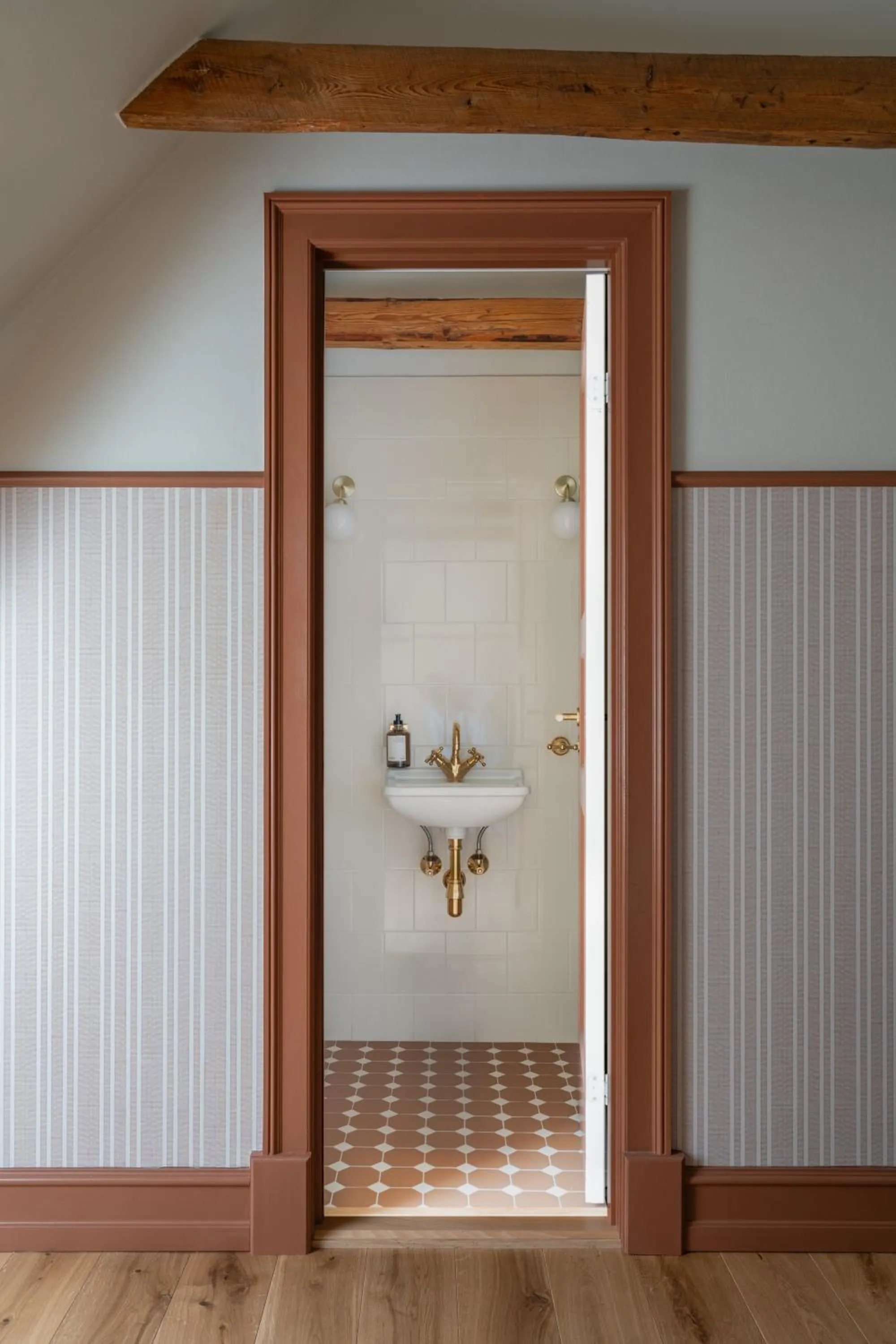 Bathroom in Broløkke Herregård